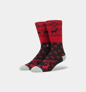 Blitzn Crew Socks -  Red