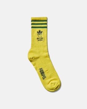 Brain Dead Socks Bright Yellow