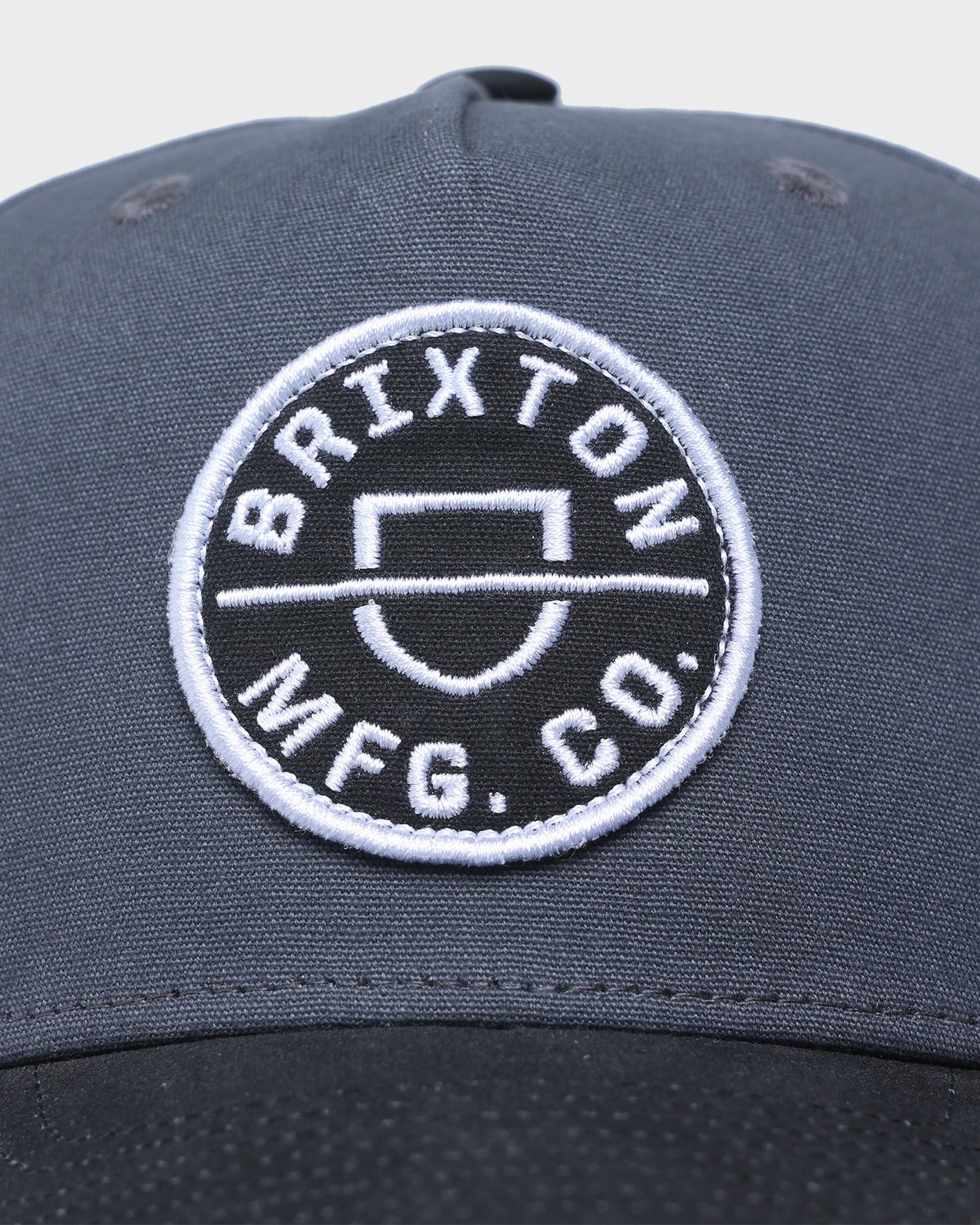 Brixton Crest C MP Snapback Worn Black