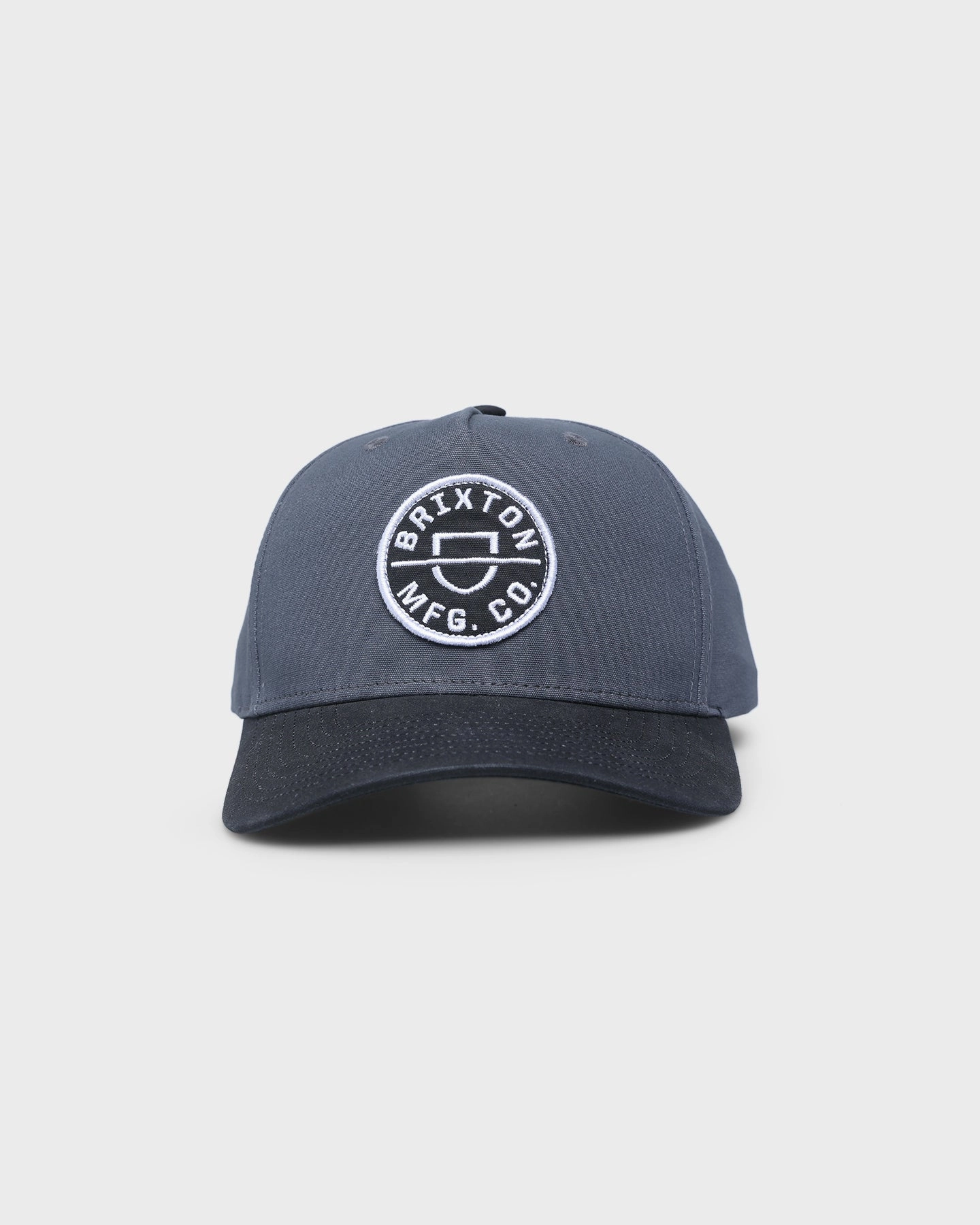 Brixton Crest C MP Snapback Worn Black