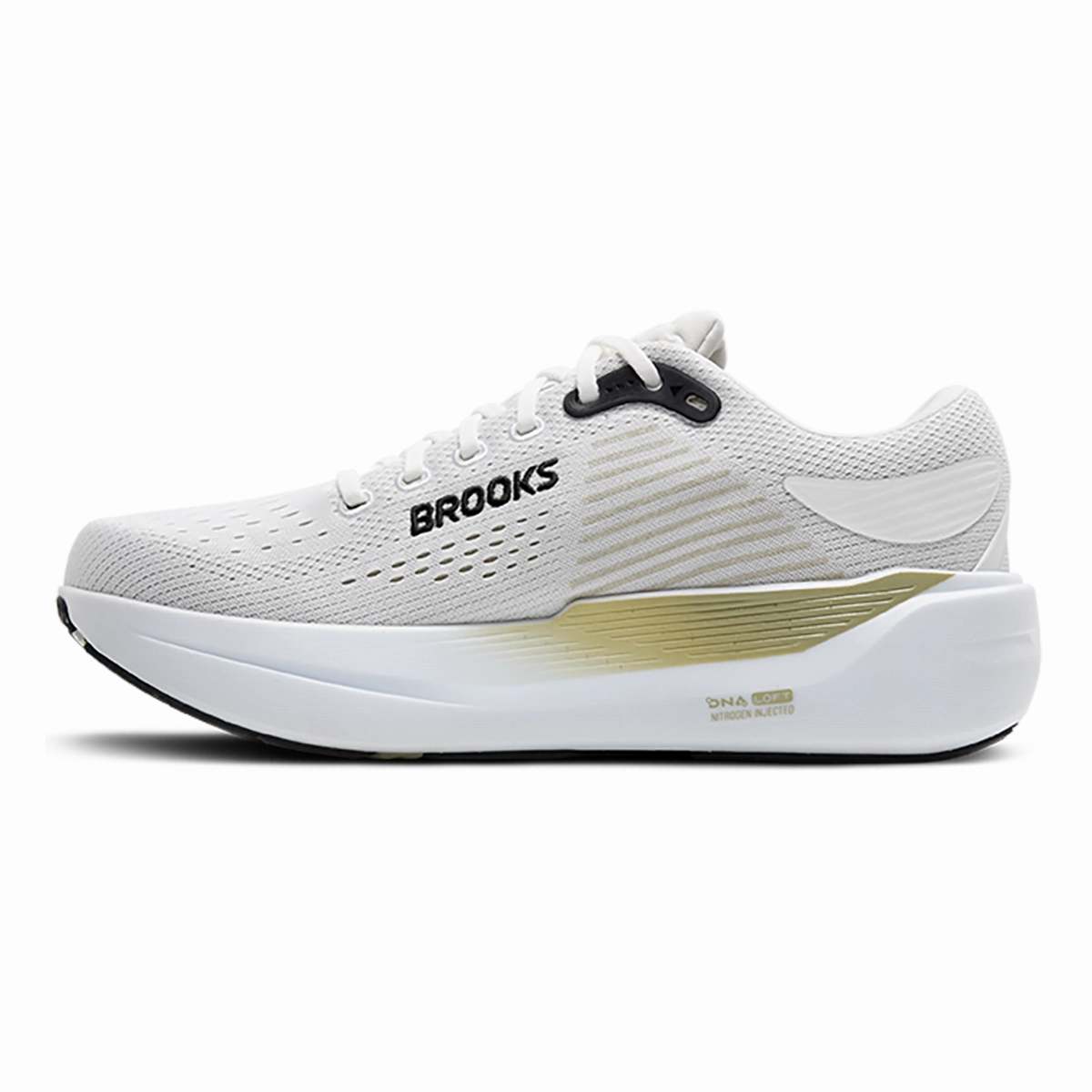 Brooks Ghost Max 3 Bright White - Tea - Black