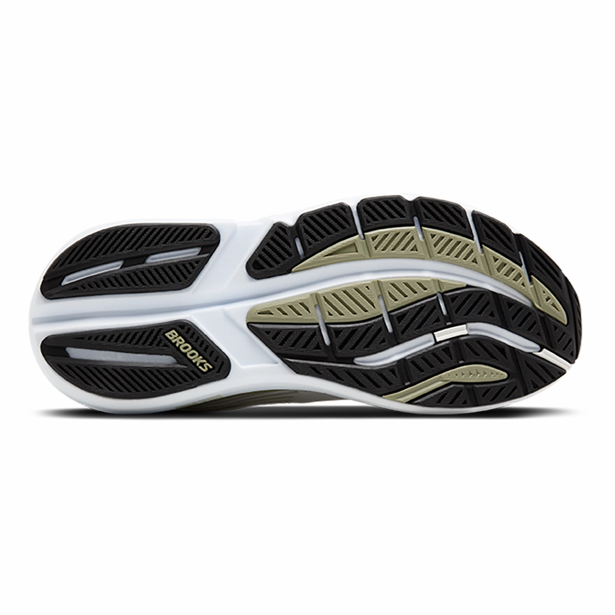 Brooks Ghost Max 3 Bright White - Tea - Black