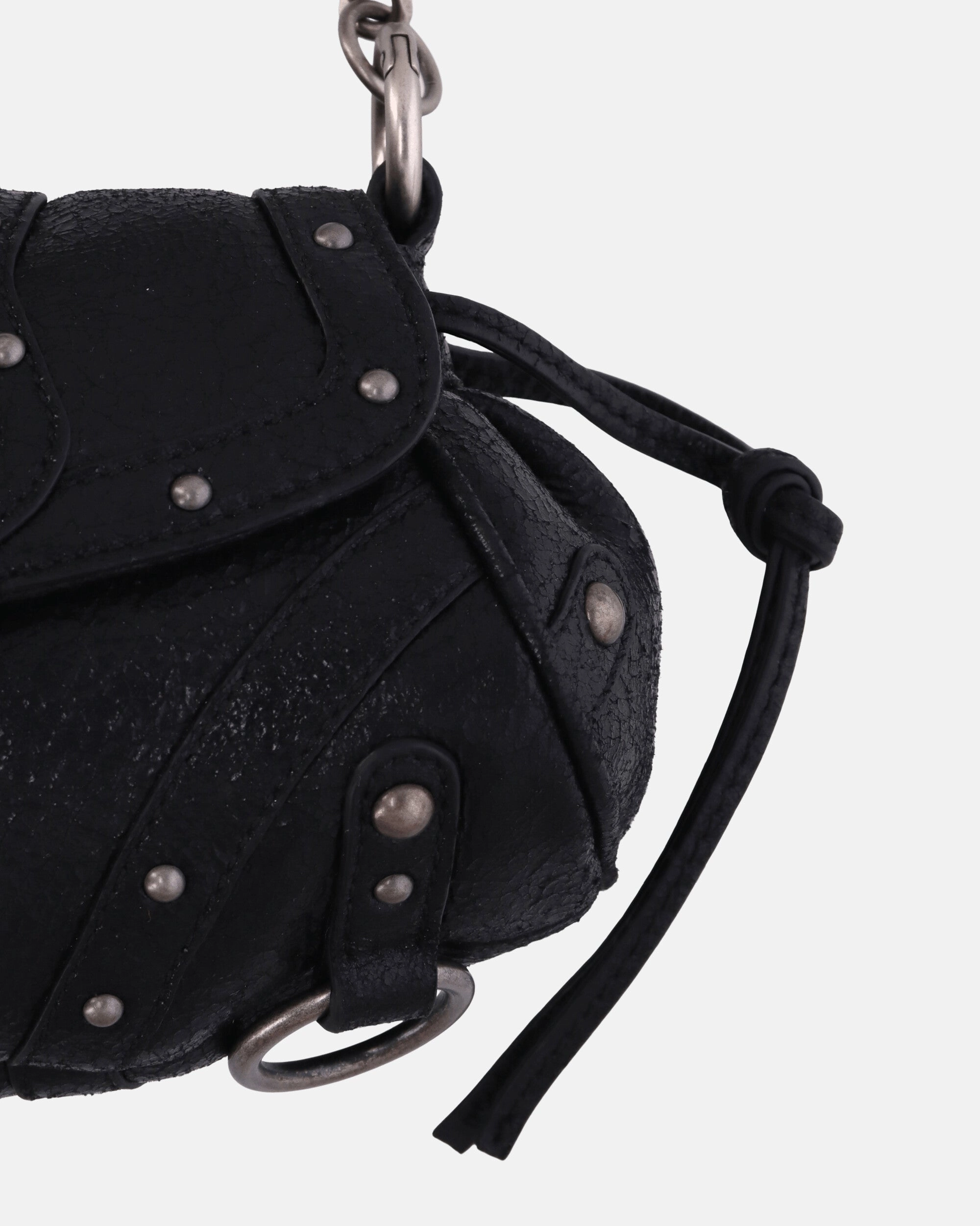 Chain Shoulder Bag Black
