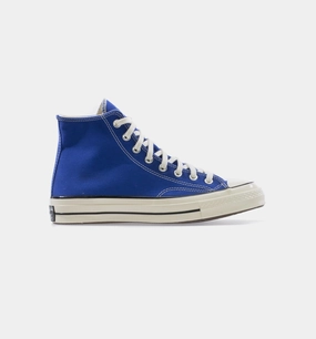 Chuck Taylor 70 Organic High Top Mens Lifestyle Shoe - Blue/Bone