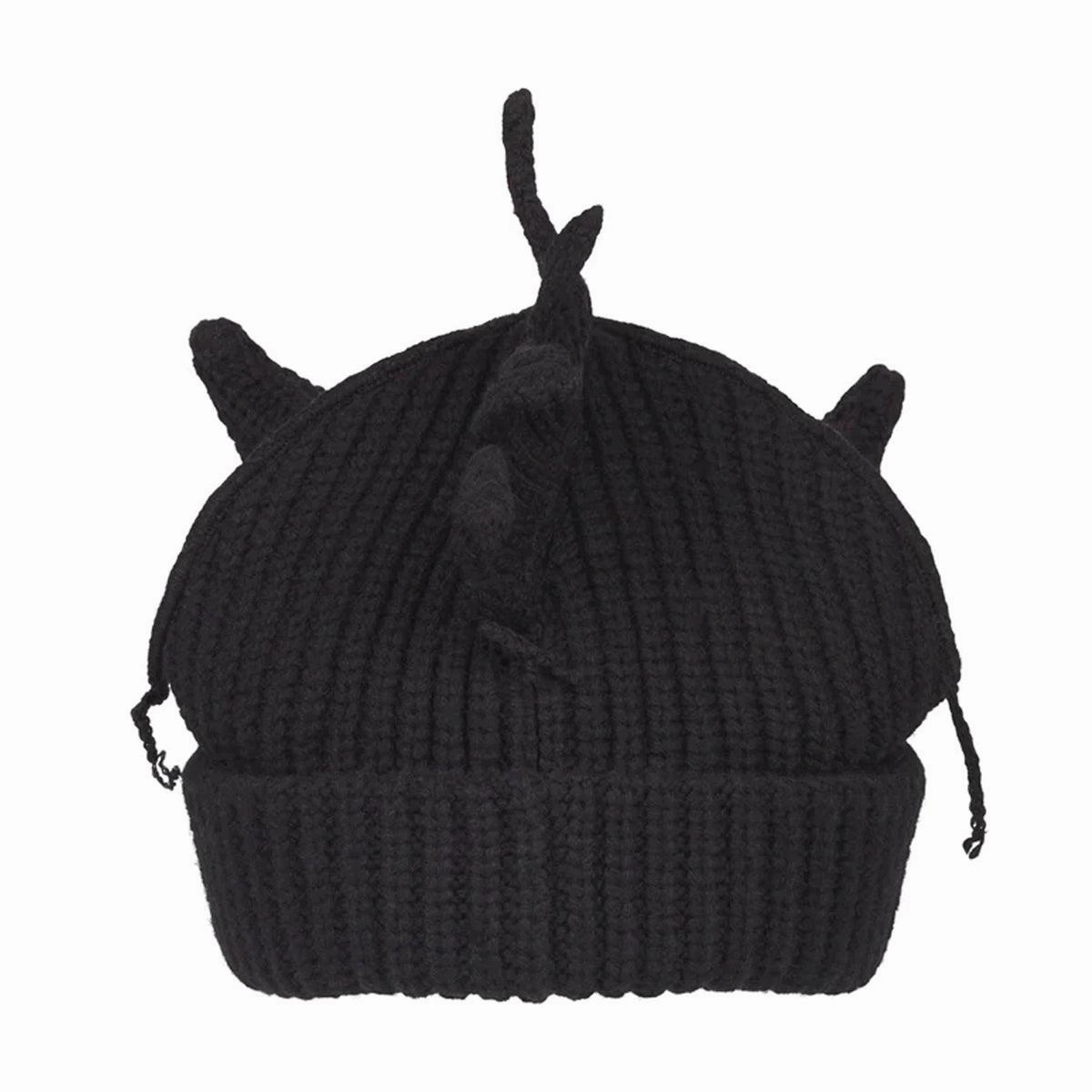 Chunky Dragon Beanie 'Black'