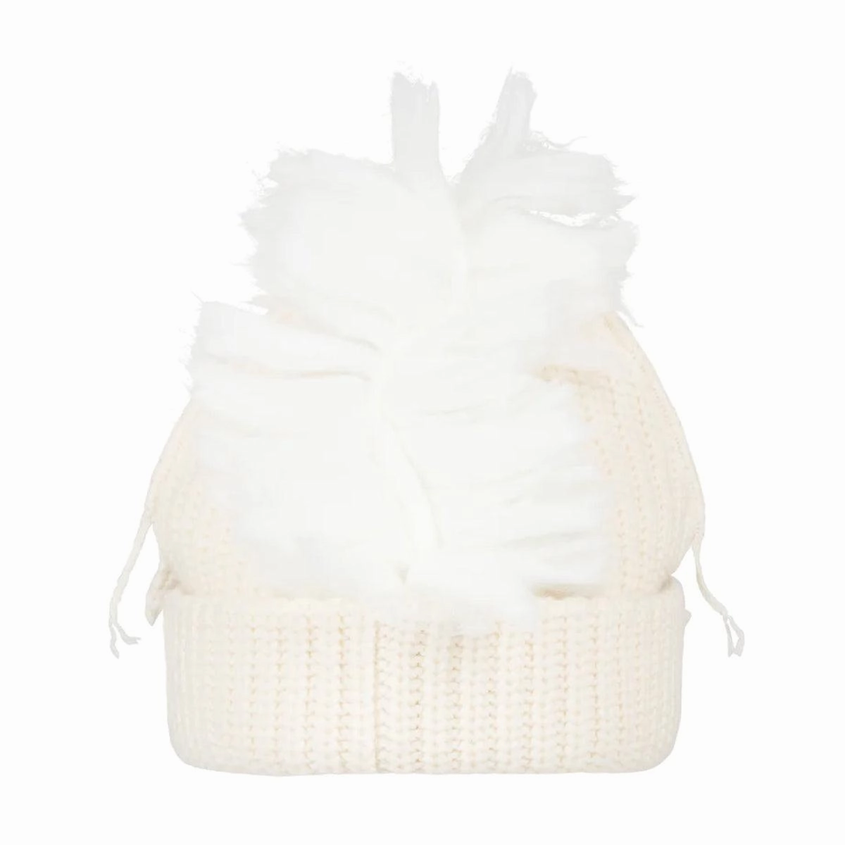 Chunky Unicorn Beanie 'Ecru'