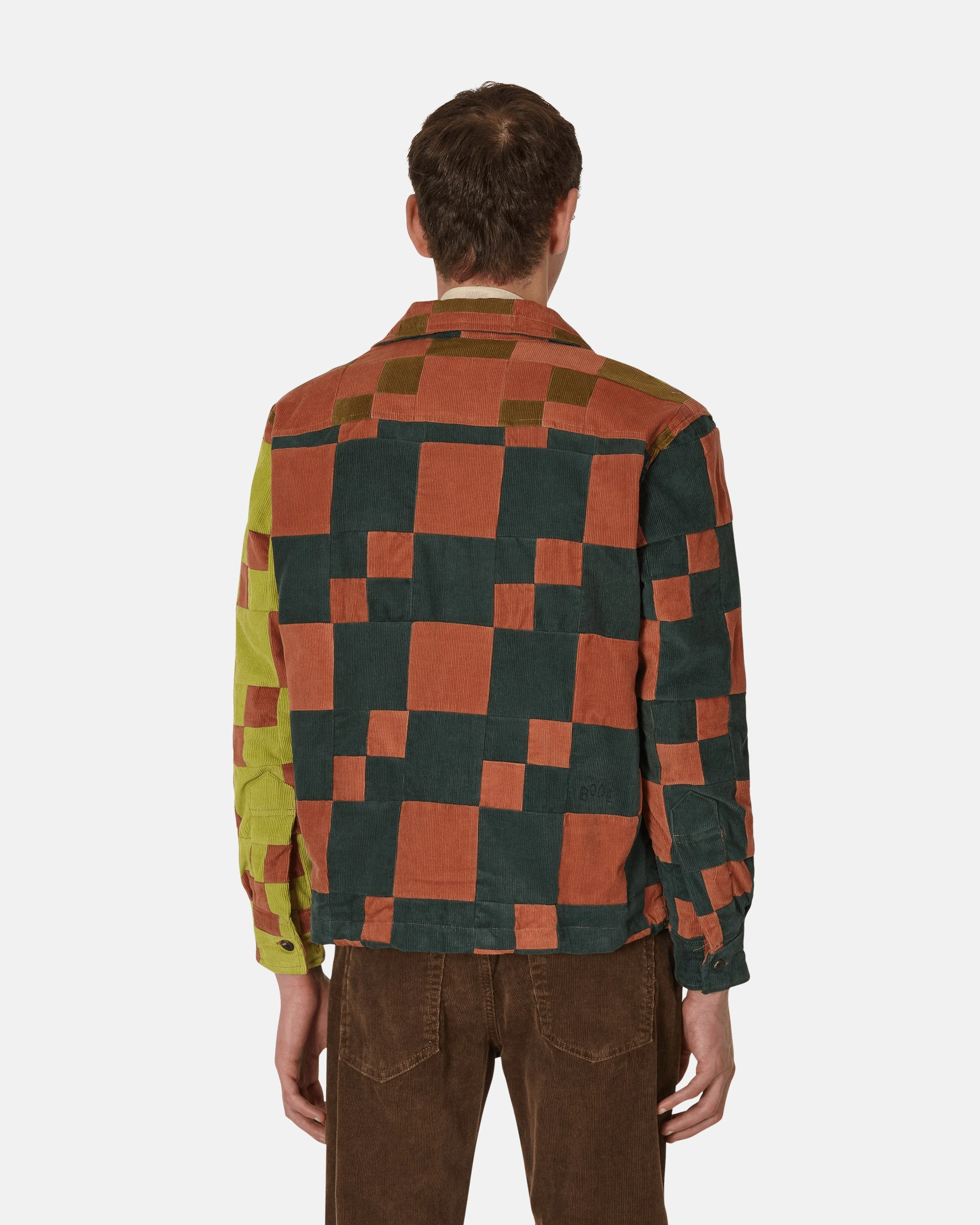 Corduroy Four Patch Overshirt Multicolor