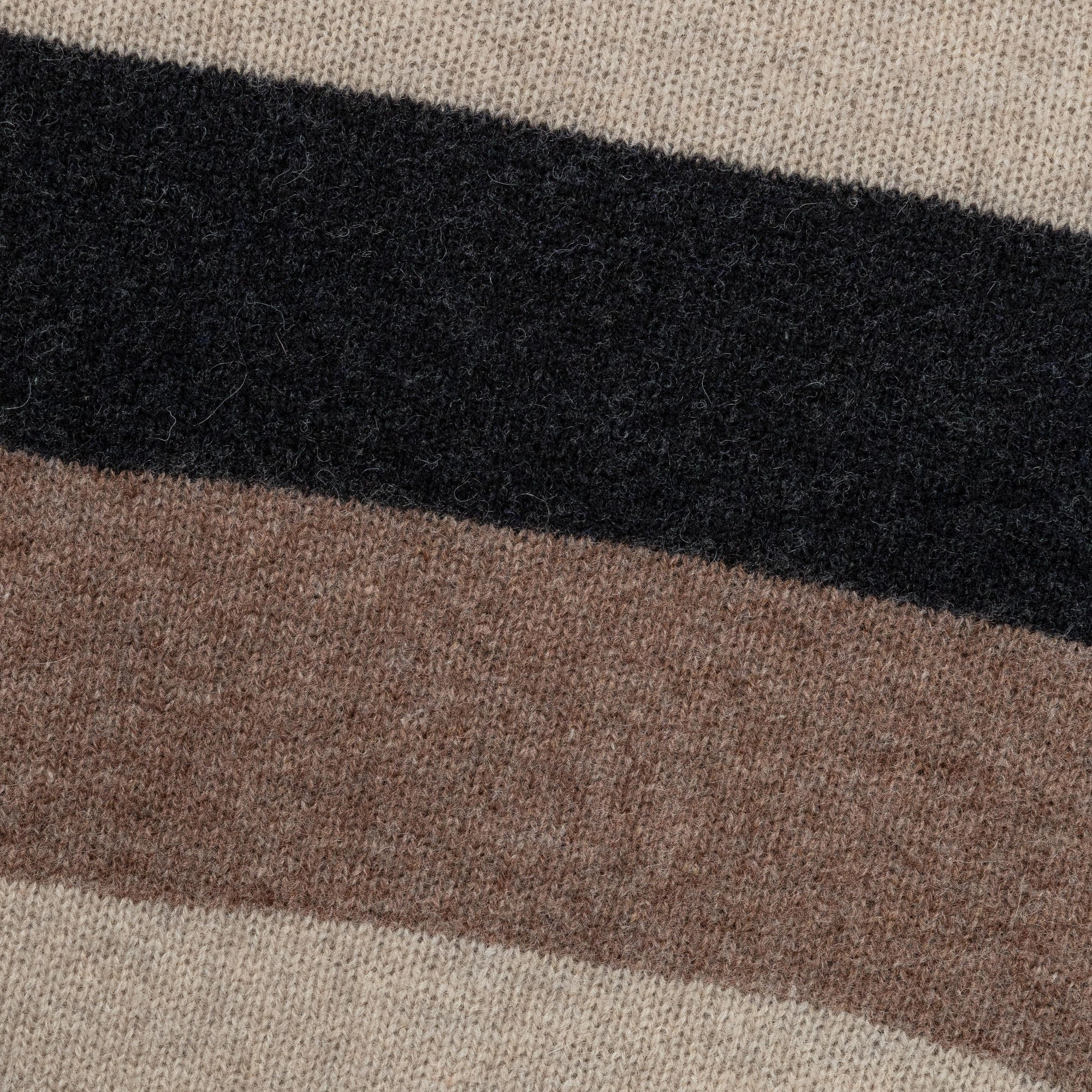 Crew Stripe Shaggy - Light Brown
