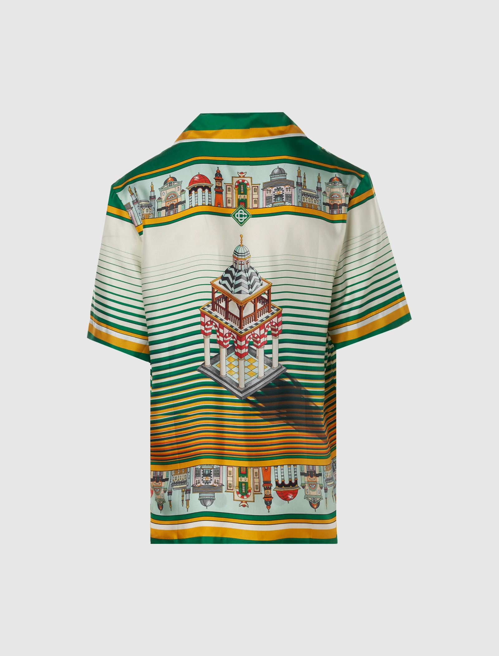 CUBAN COLLAR SHORT SLEEVE SHIRT