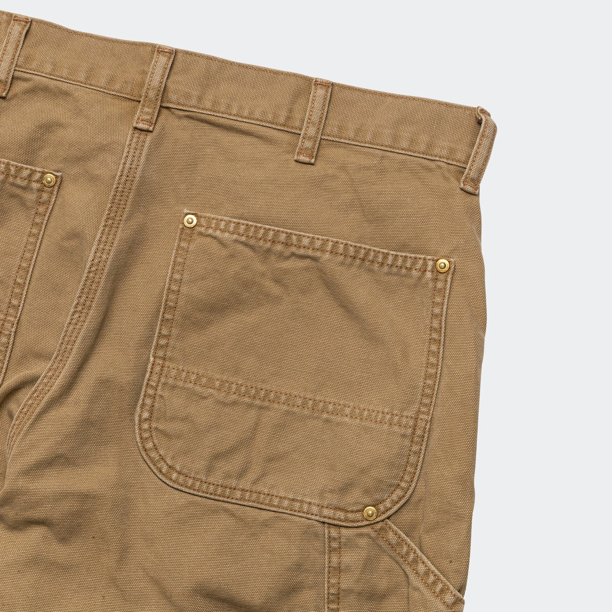 Dad's Fit Painter Pants - Brown