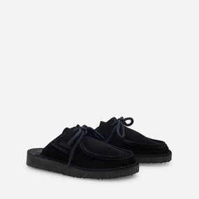 Desert Nomad Mule Black Suede