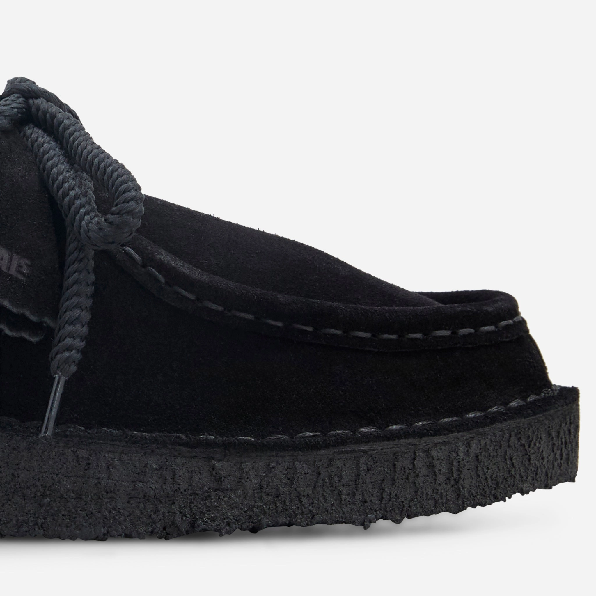 Desert Nomad Mule Black Suede