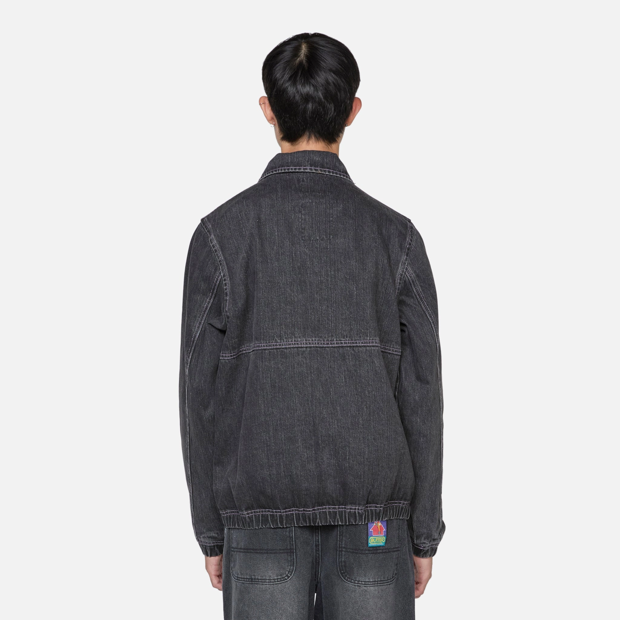 Device Denim Jacket Washed Grey