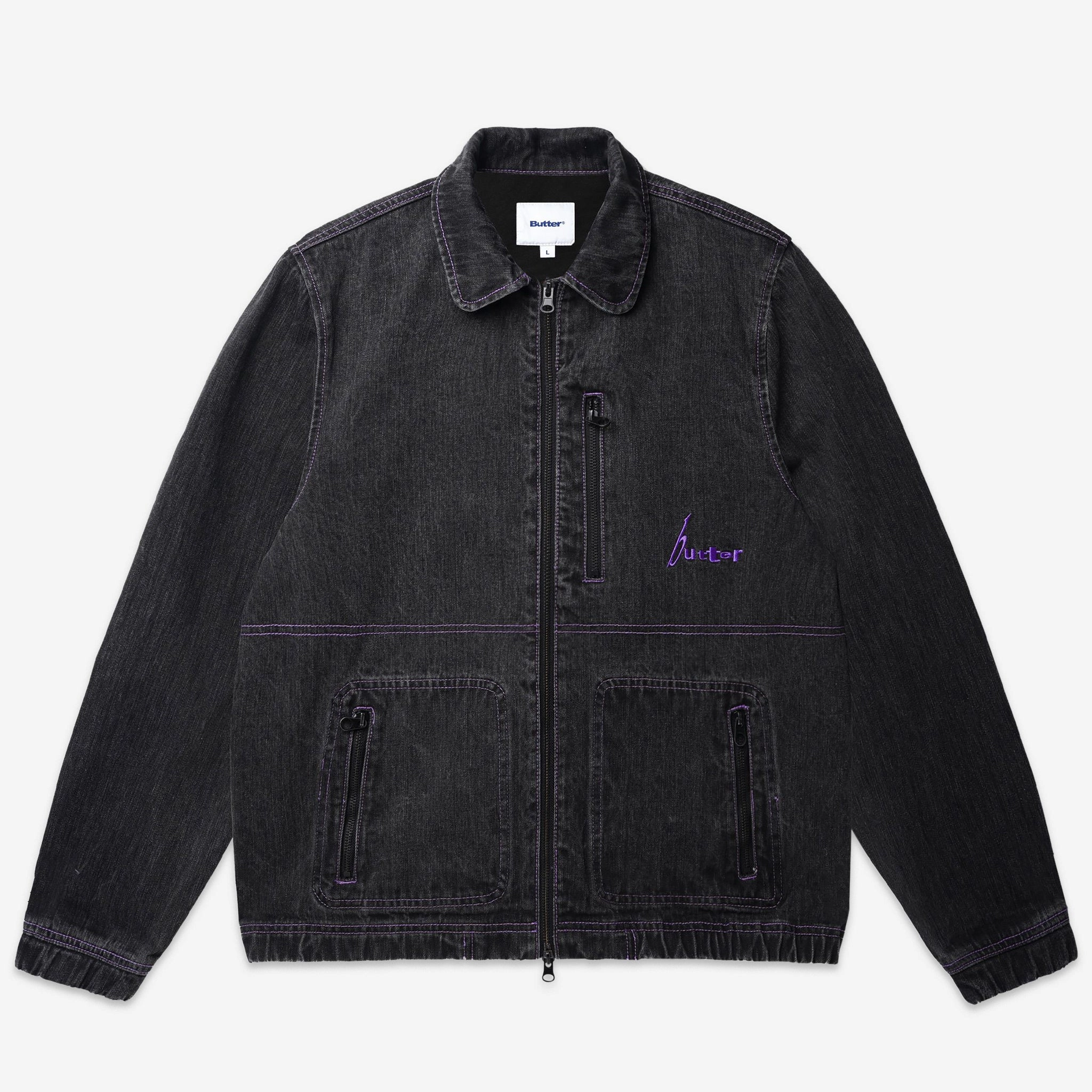 Device Denim Jacket Washed Grey
