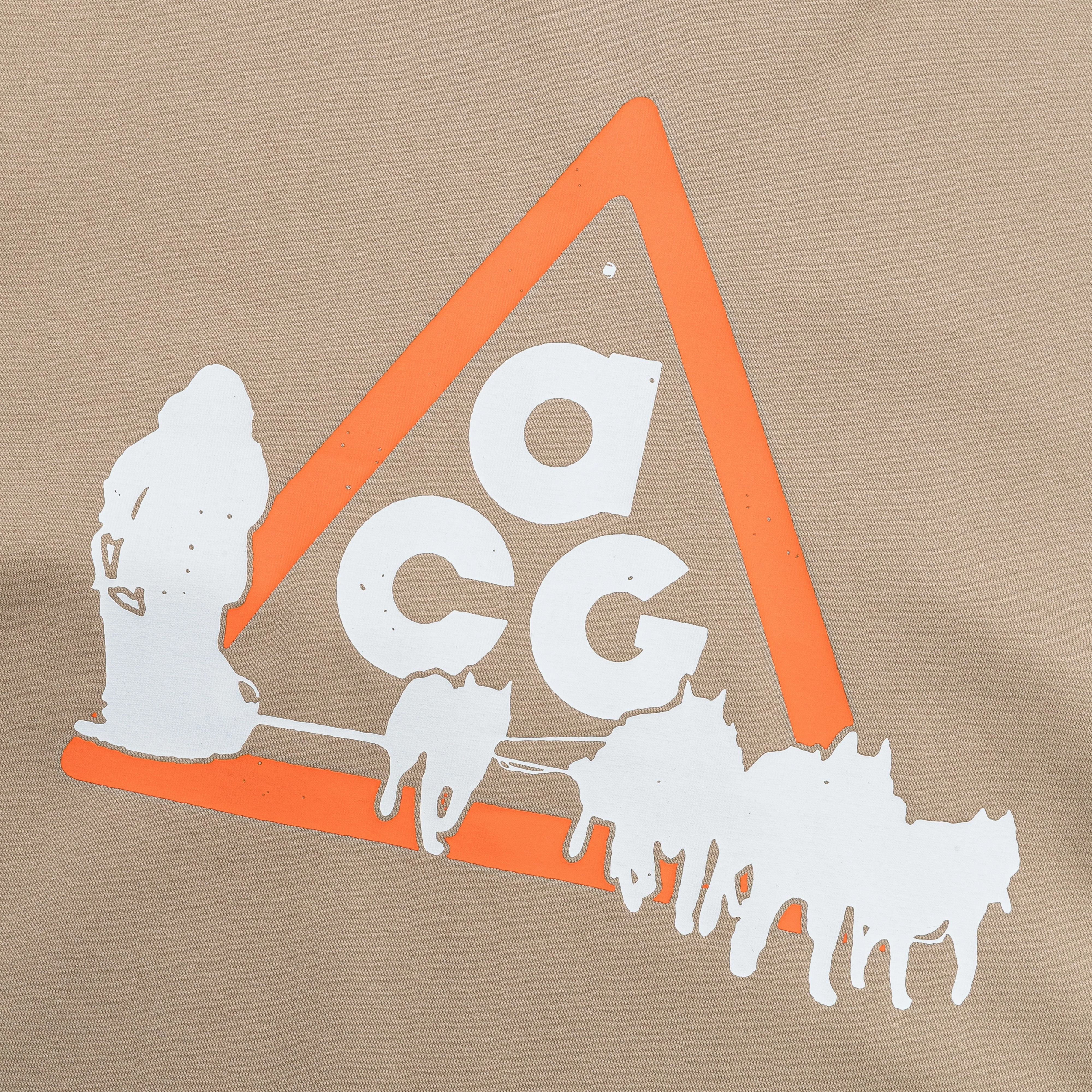 Dri-FIT 'Dog Sled' SS Tee - Khaki