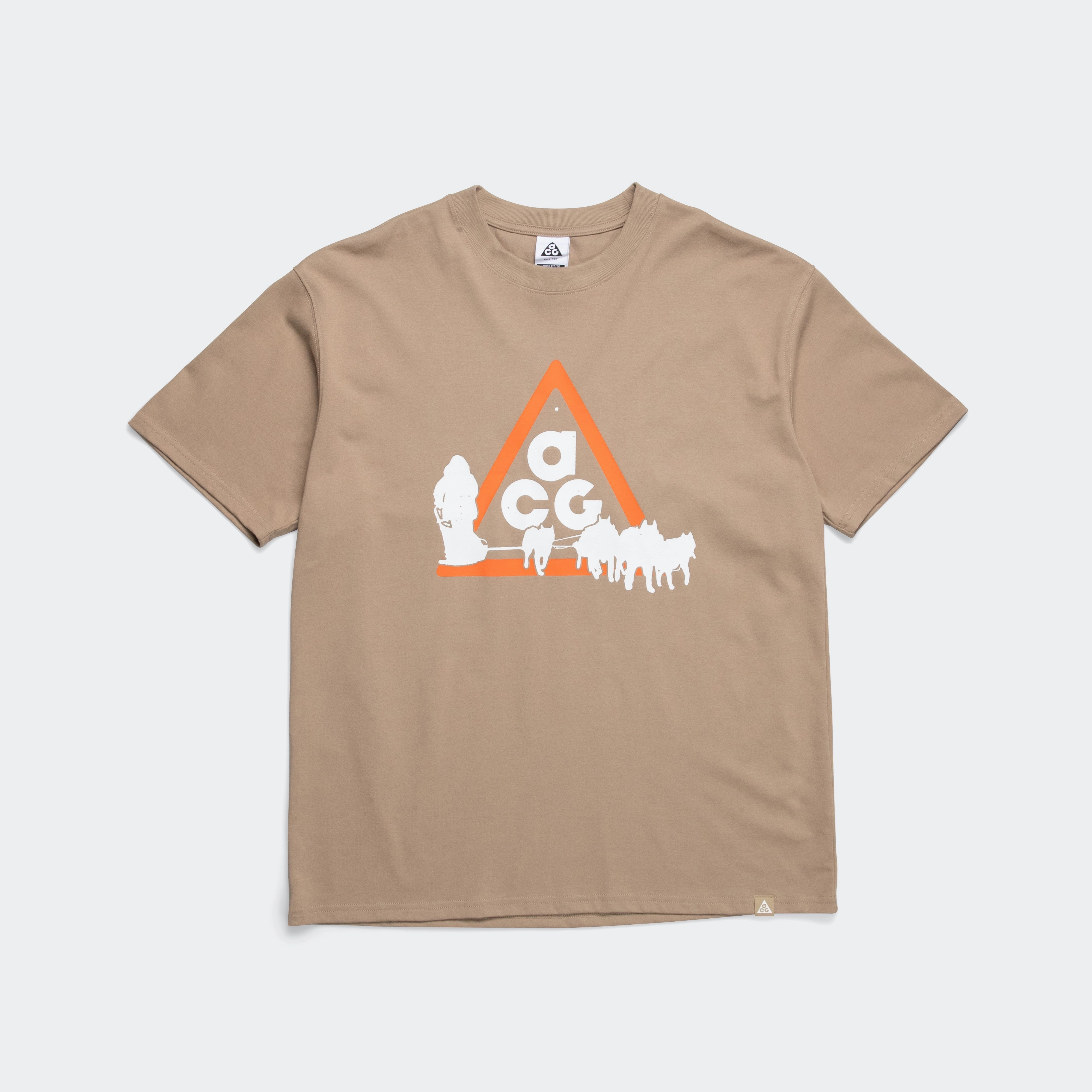 Dri-FIT 'Dog Sled' SS Tee - Khaki