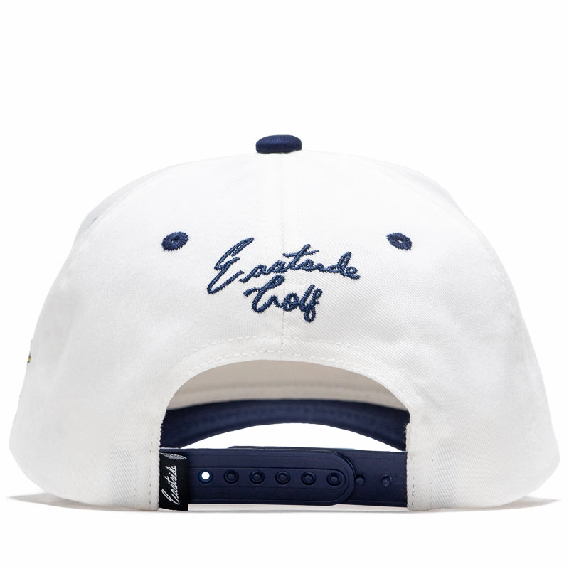 Eastside Golf 5 Panel Hat - Bright White/Midnight