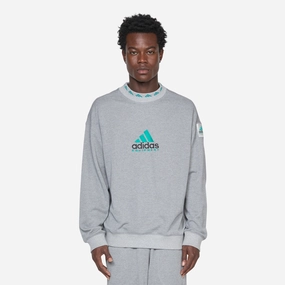 EQT Reflective Crewneck Sweatshirt Medium Grey Heather