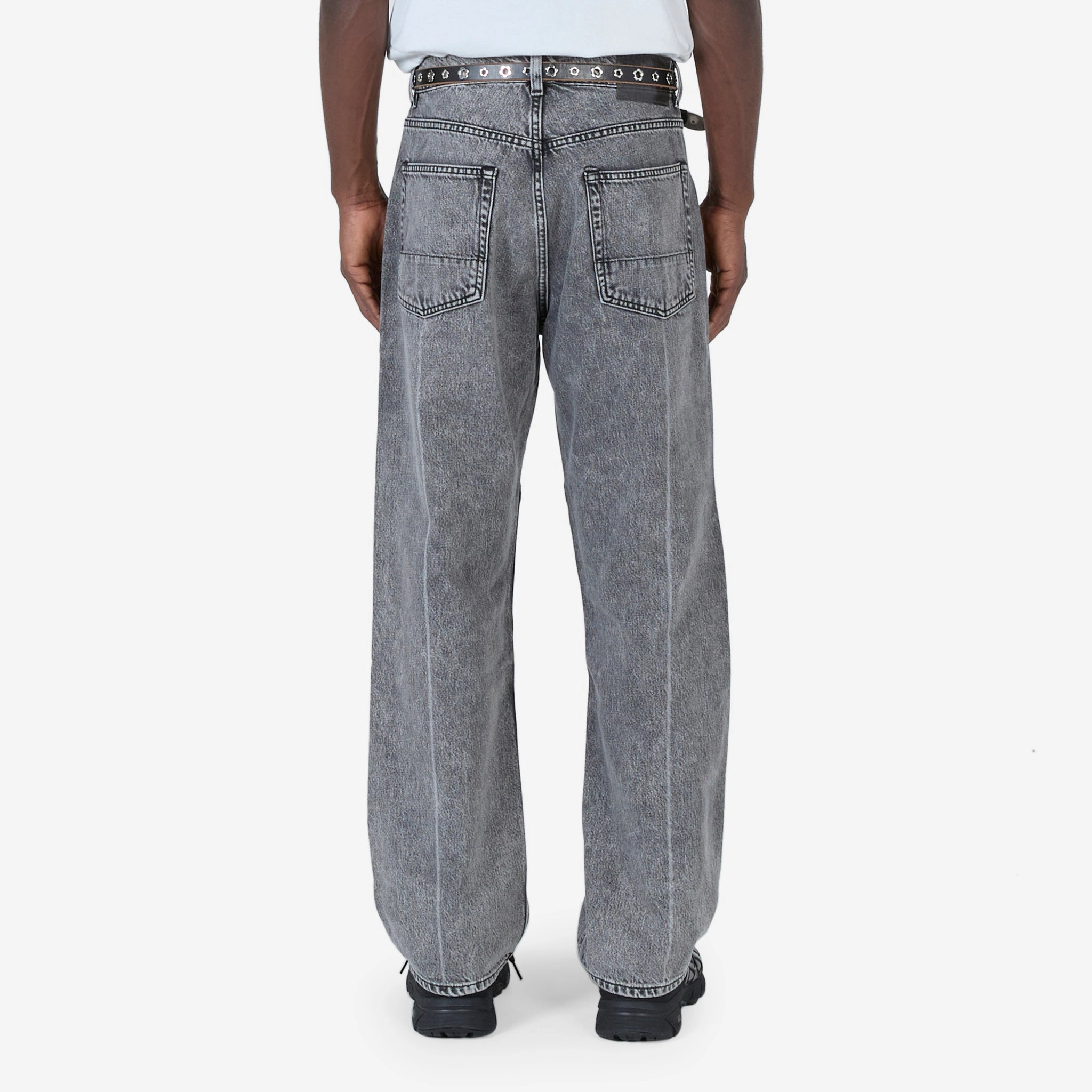 Extended Third Cut Jeans Black | Grey