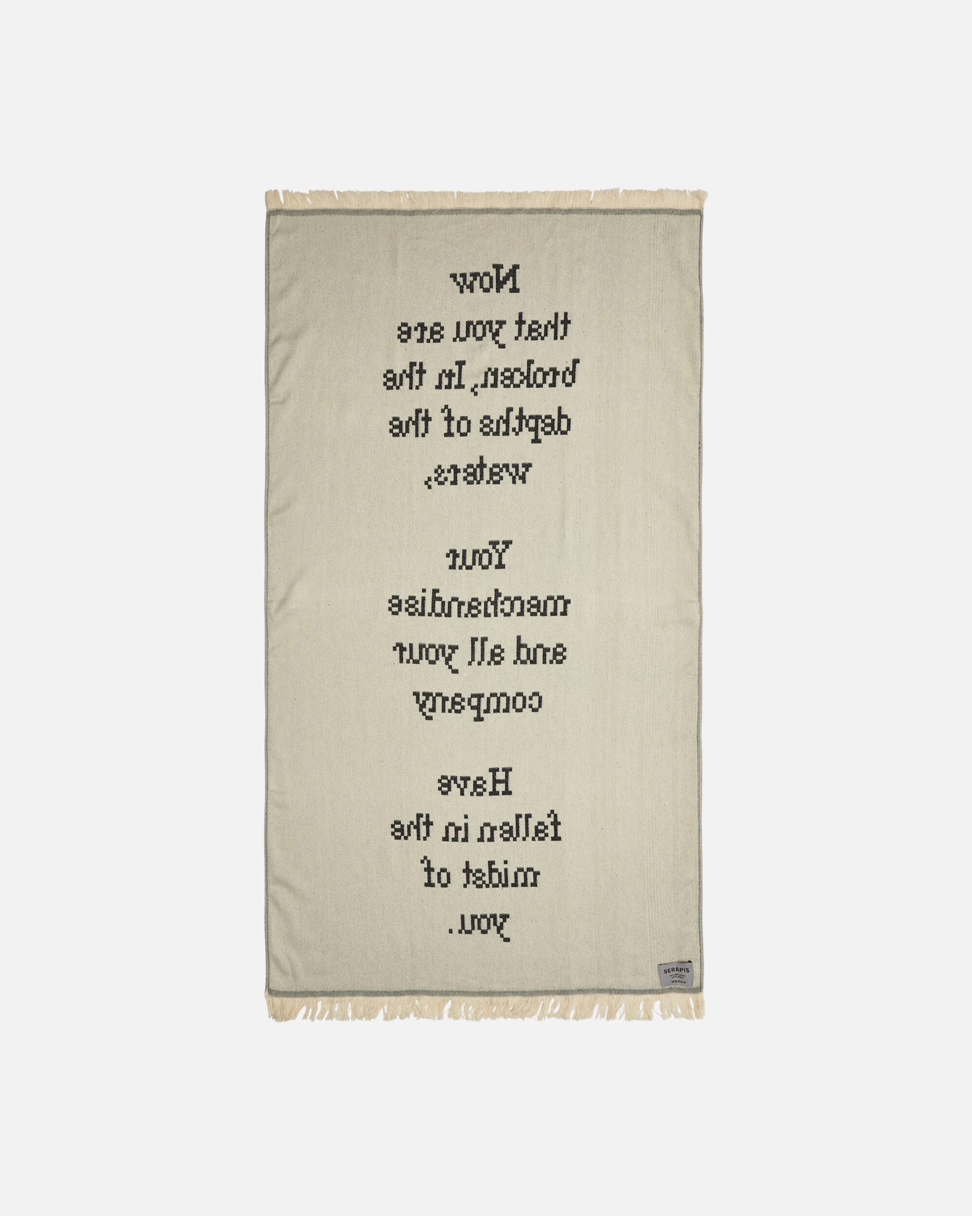 Ezekiel 27:34 Jacquard Towel Multicolor