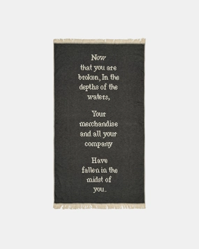 Ezekiel 27:34 Jacquard Towel Multicolor