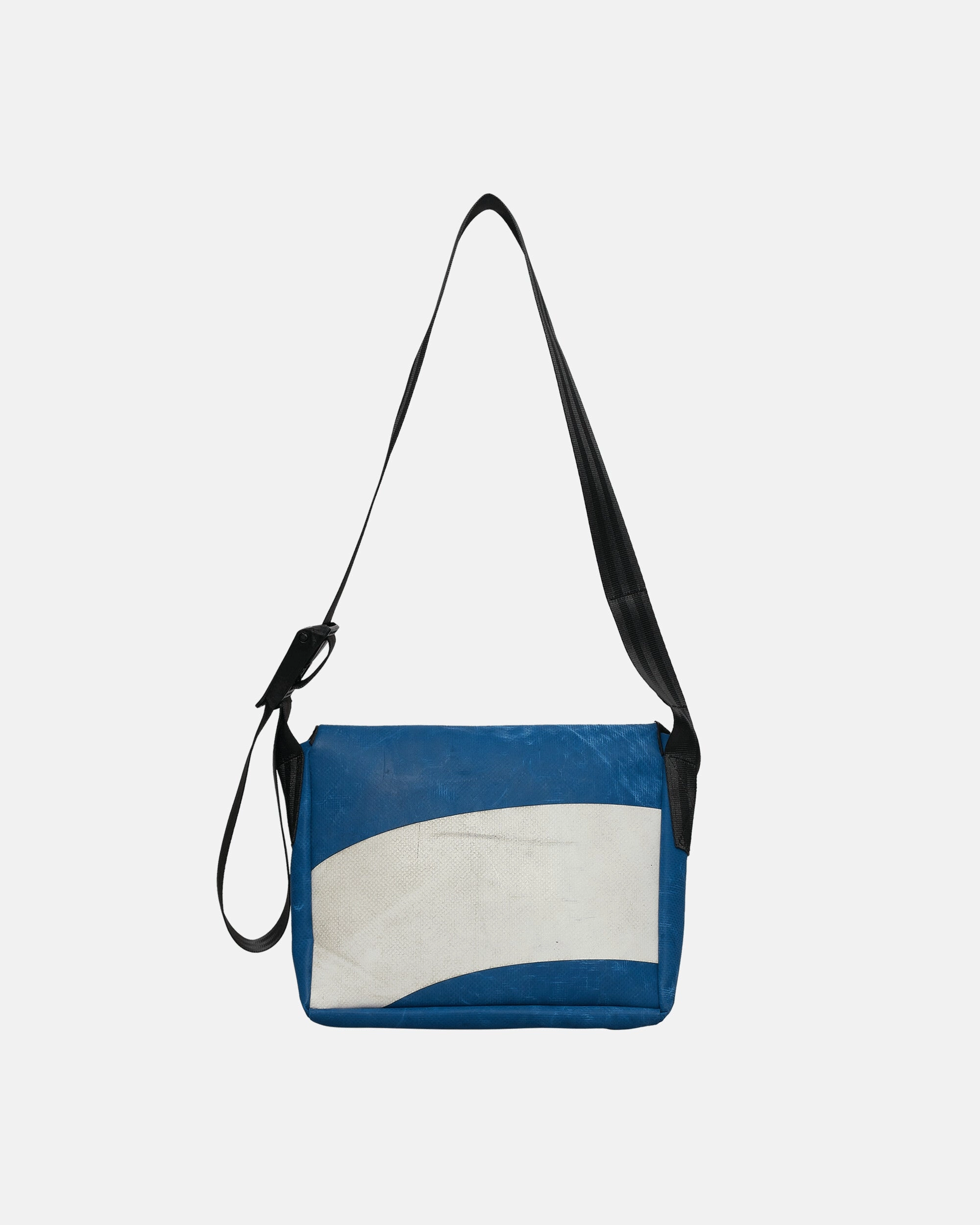 F11 Lassie Messenger Bag Blue / White