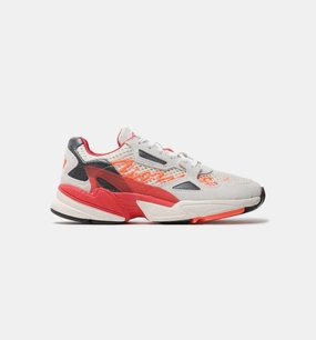 Fiorucci Falcon Womens Shoe - Off White/Red/Solar Orange