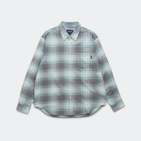 Flannel Check Shirt - Brown