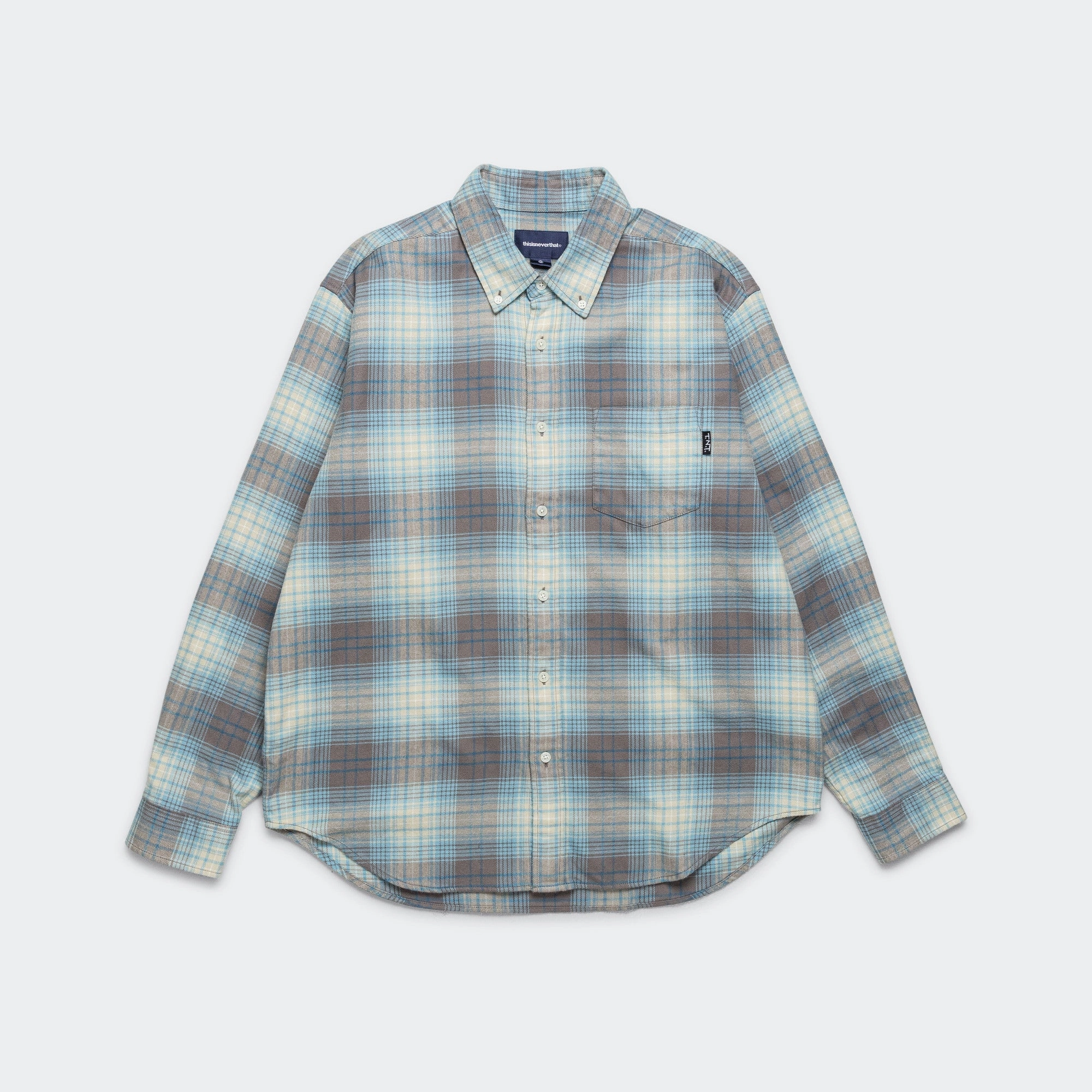 Flannel Check Shirt - Brown