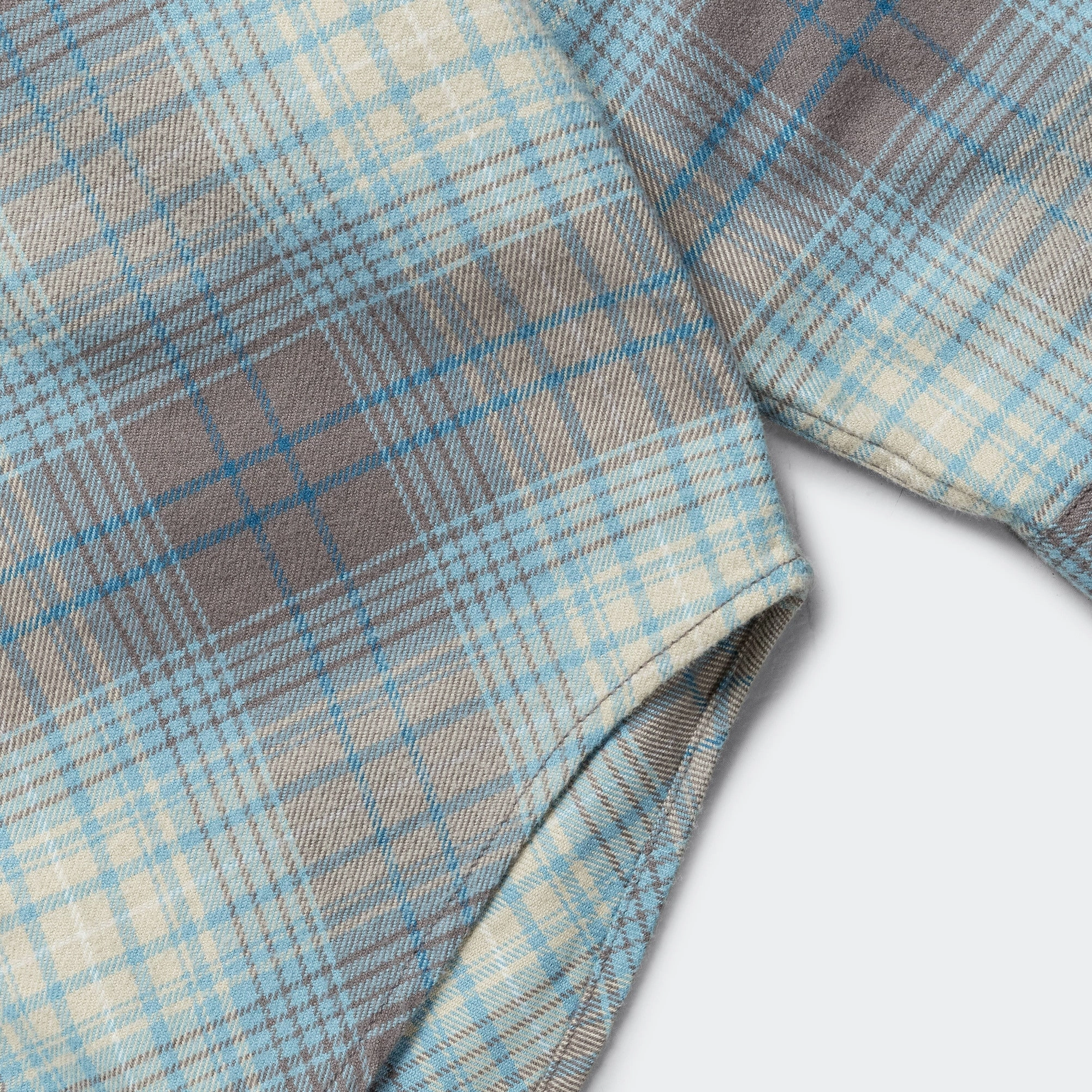 Flannel Check Shirt - Brown