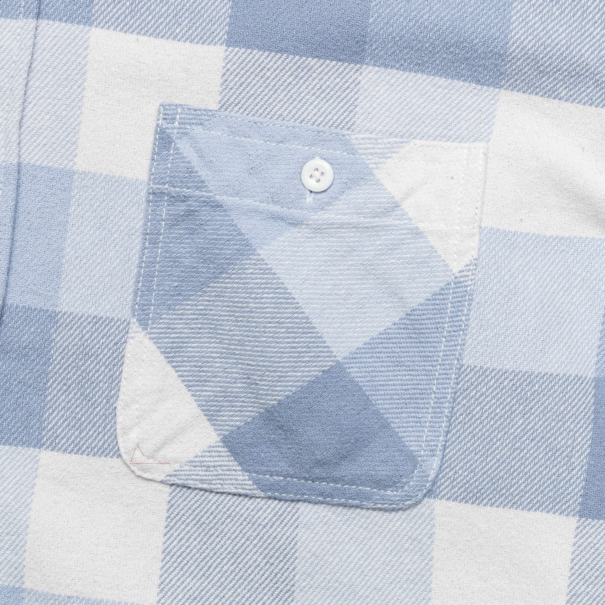 Flannel Plaid Shirt - Blue