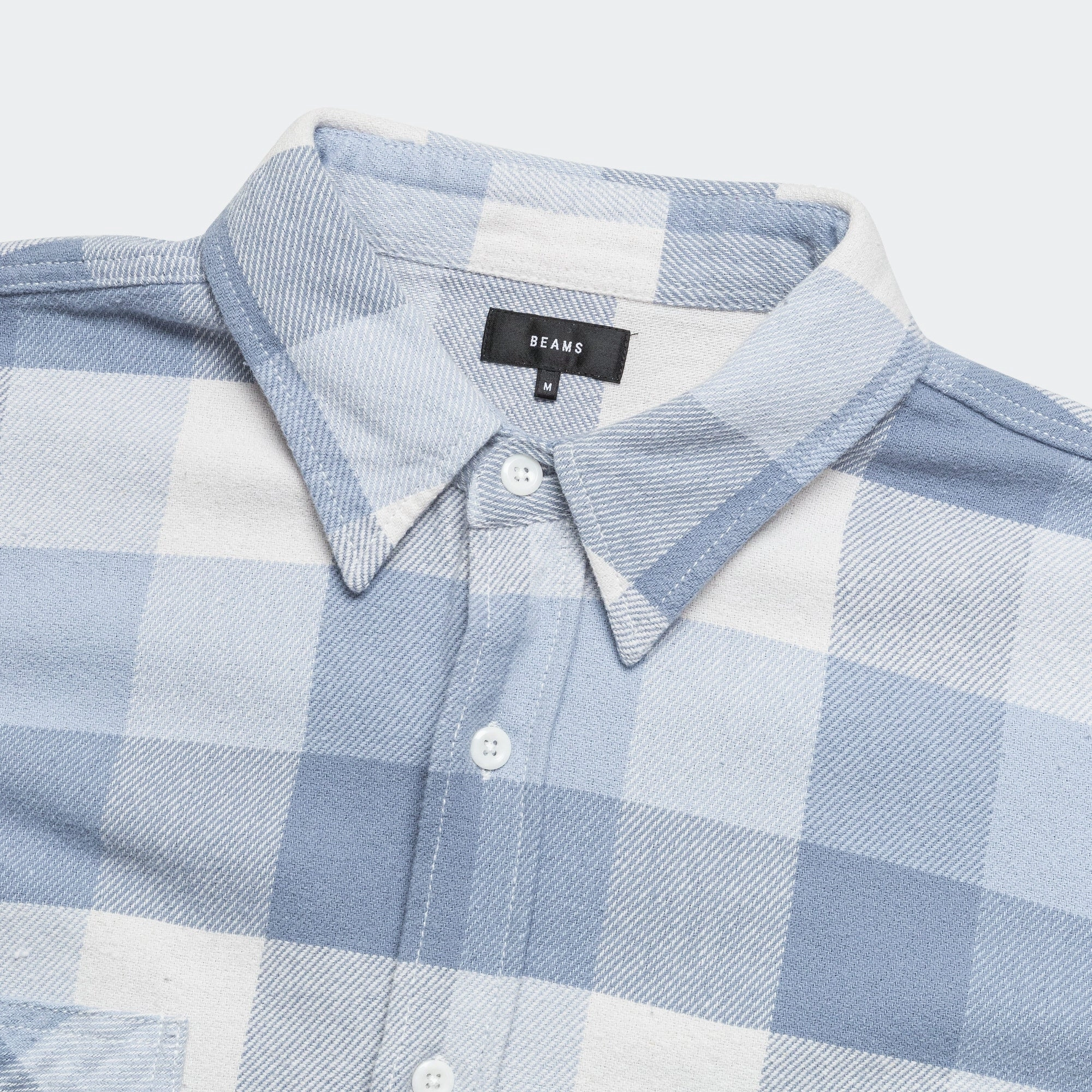 Flannel Plaid Shirt - Blue