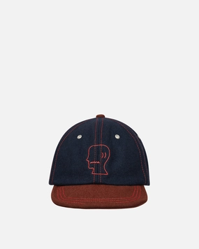 Flannel Wire Brim Hat Navy