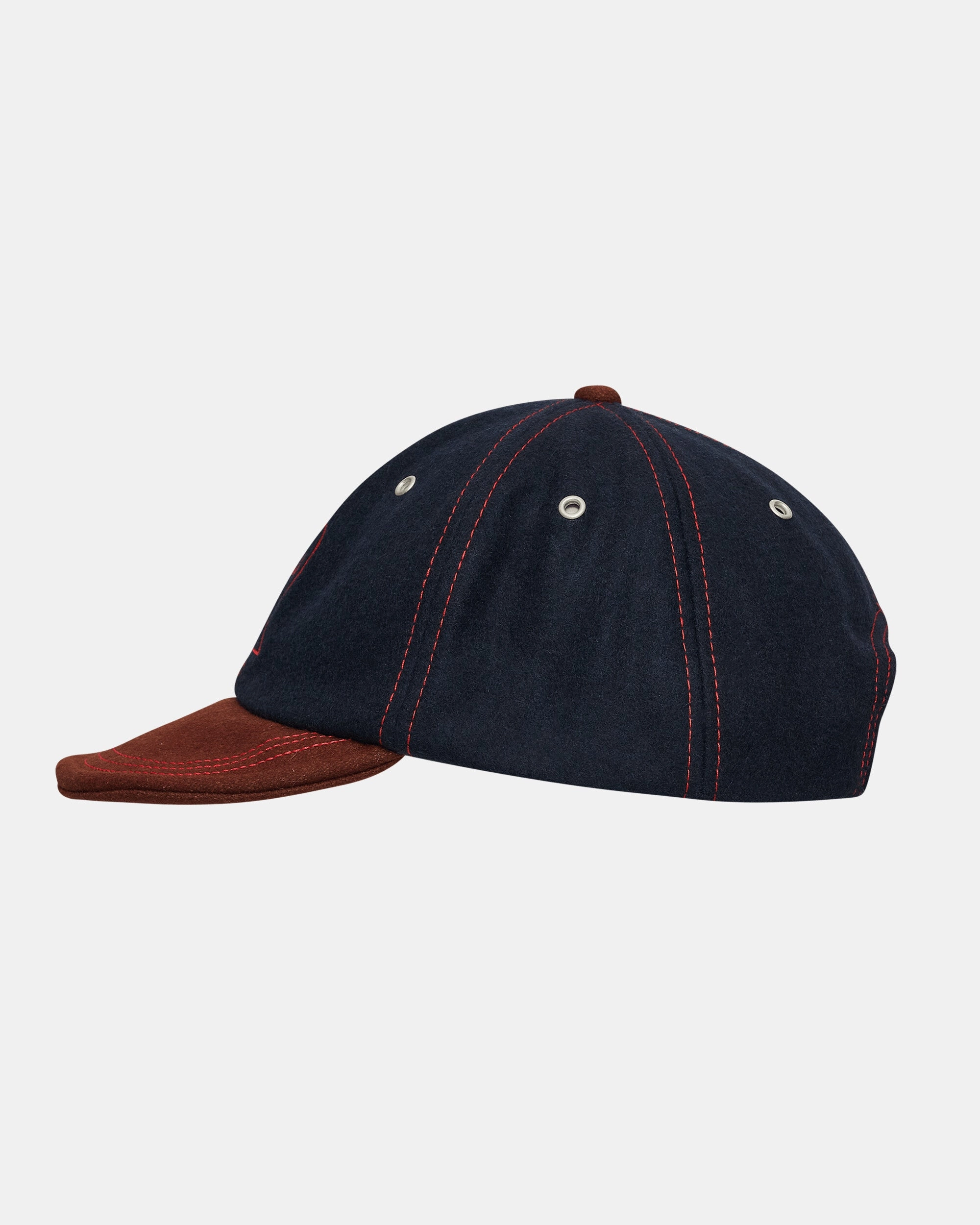 Flannel Wire Brim Hat Navy