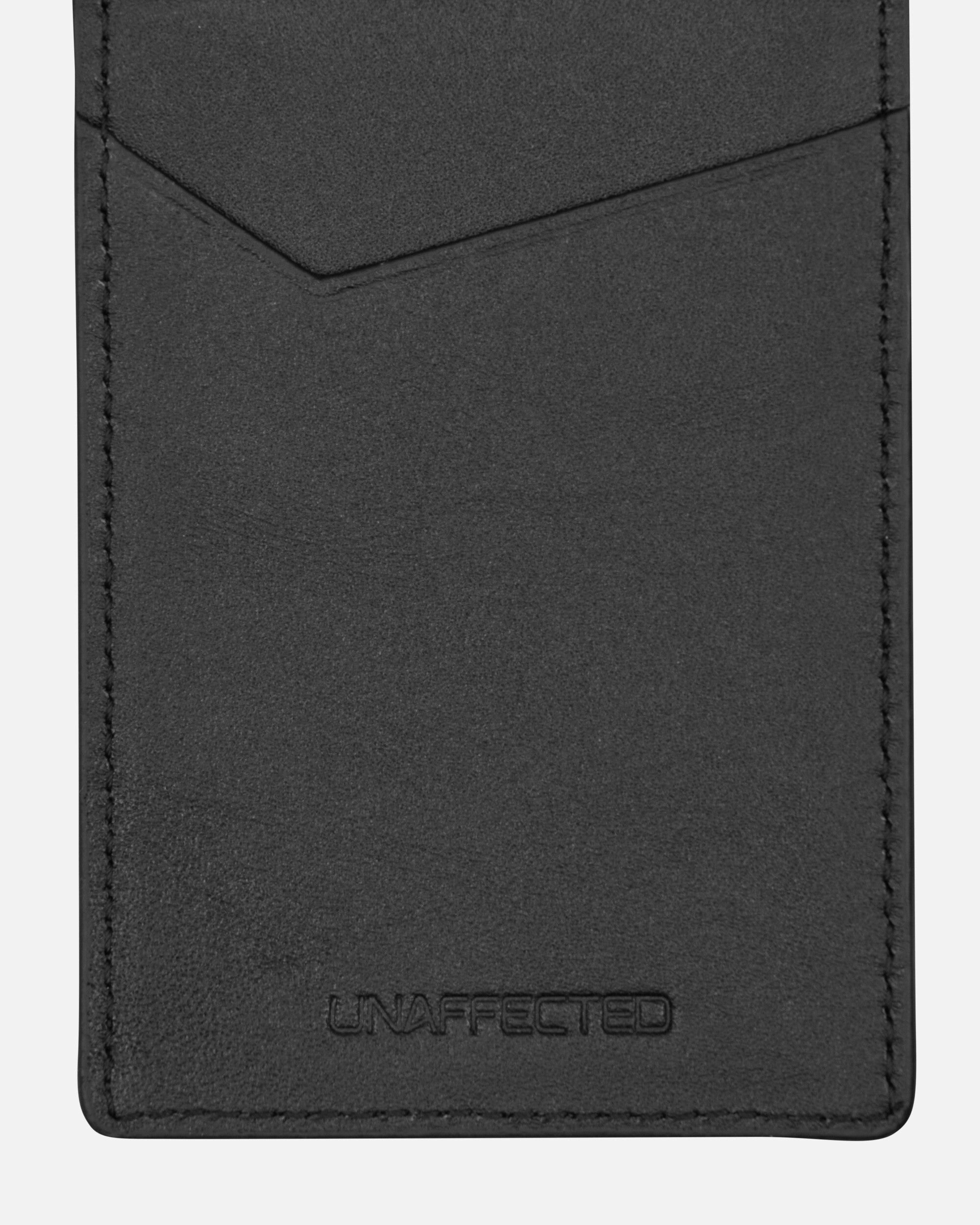 Folded Card Holder Black