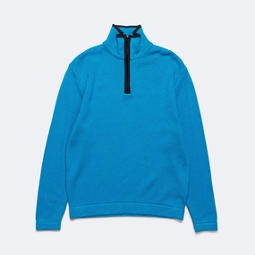 Funnel Neck Sweater - Aqua