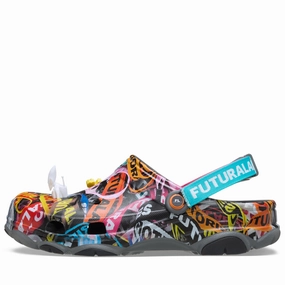 Futura Laboratories x Crocs All Terrain Clog - Slate Grey