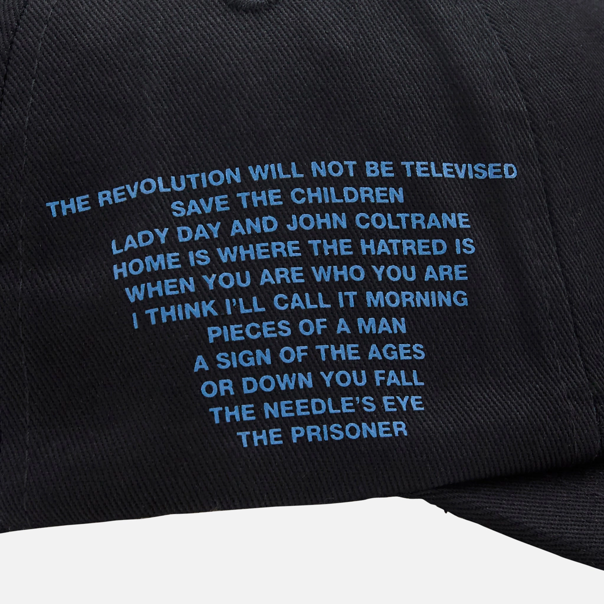 Gil Scott-Heron Dad Hat Black