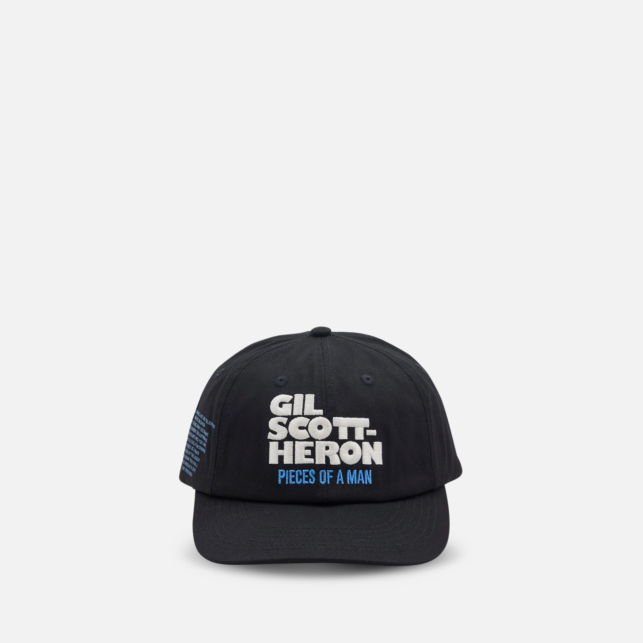 Gil Scott-Heron Dad Hat Black