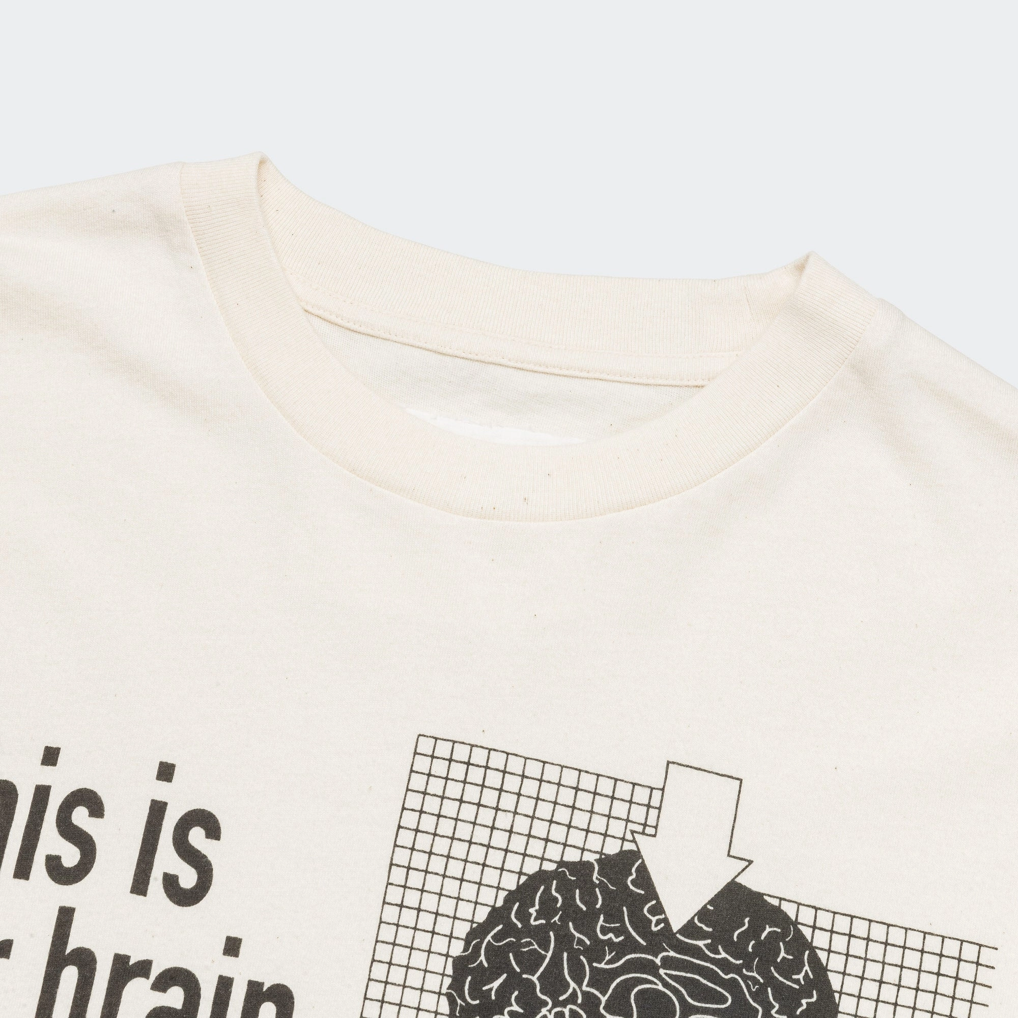 Grateful 'Wish You Were Here' Tee - Ecru