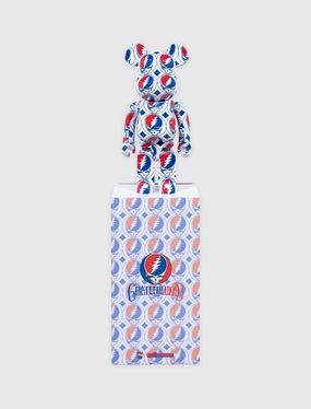 GRATEFUL DEAD STEAL YOUR FACE 1000% BE@RBRICK