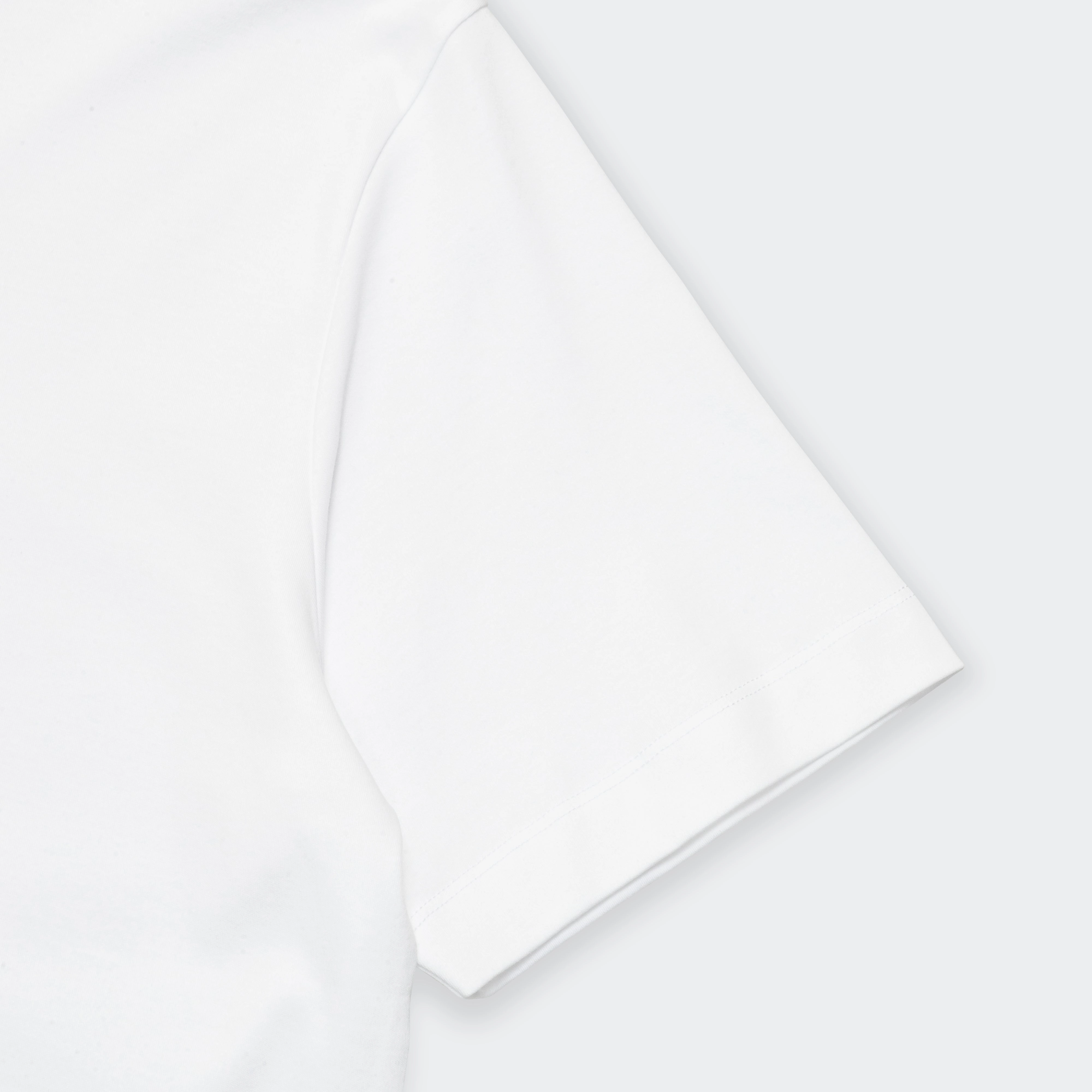 Jakob Organic Interlock Jersey Print 2 - White