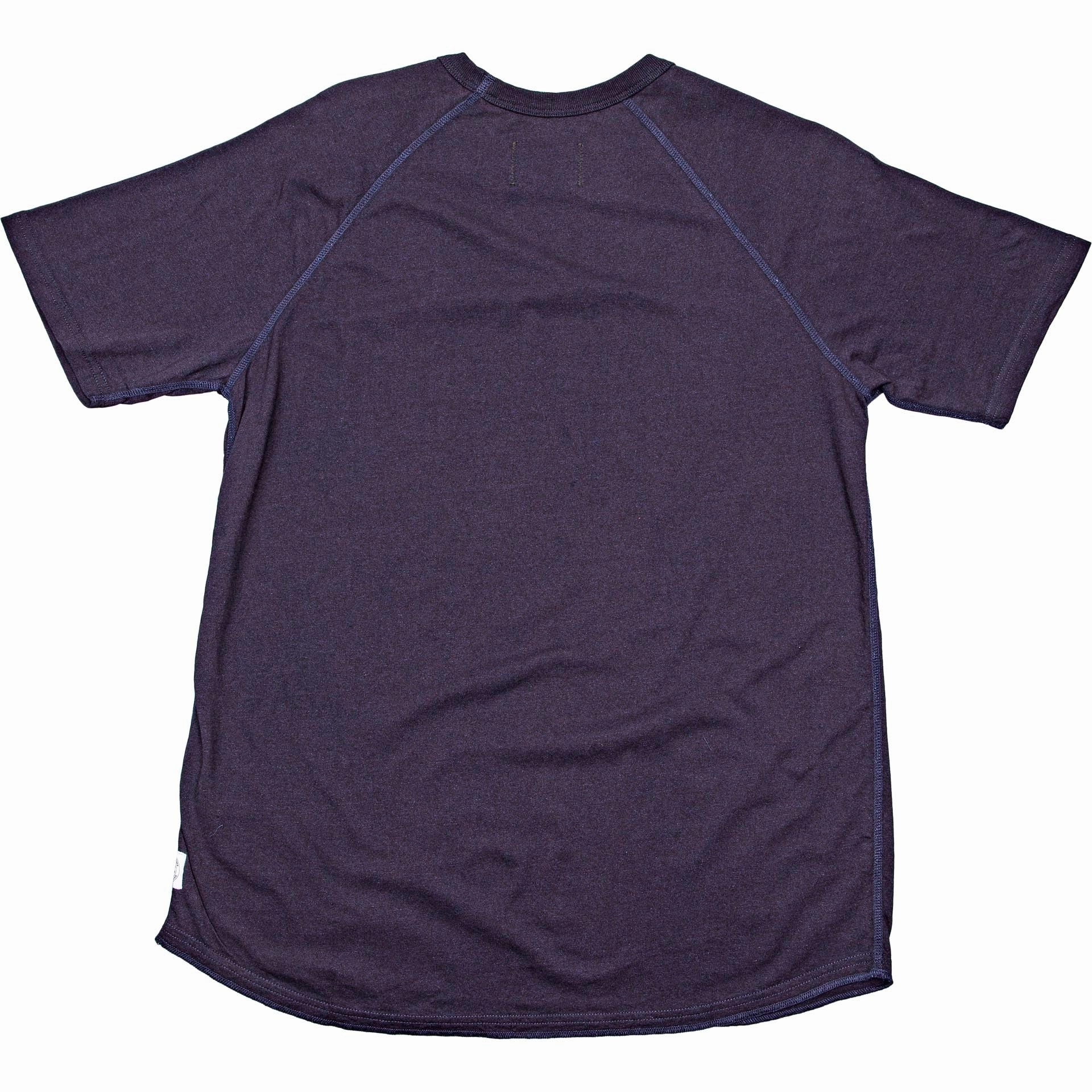 Jersey Raglan Tee Mens T-Shirt - Indigo