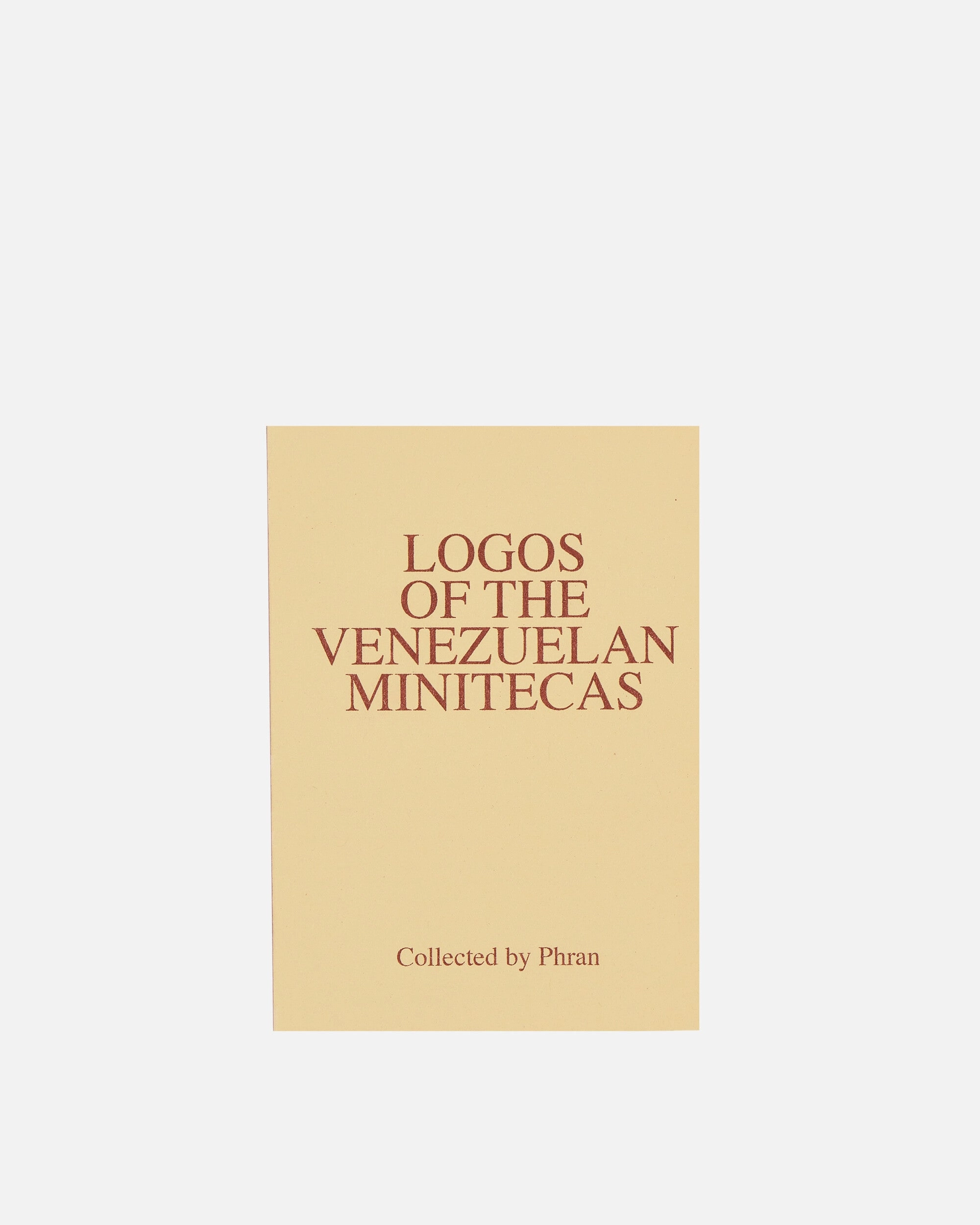 KFAX14 Logos Of The Venezuelan Minitecas Zine