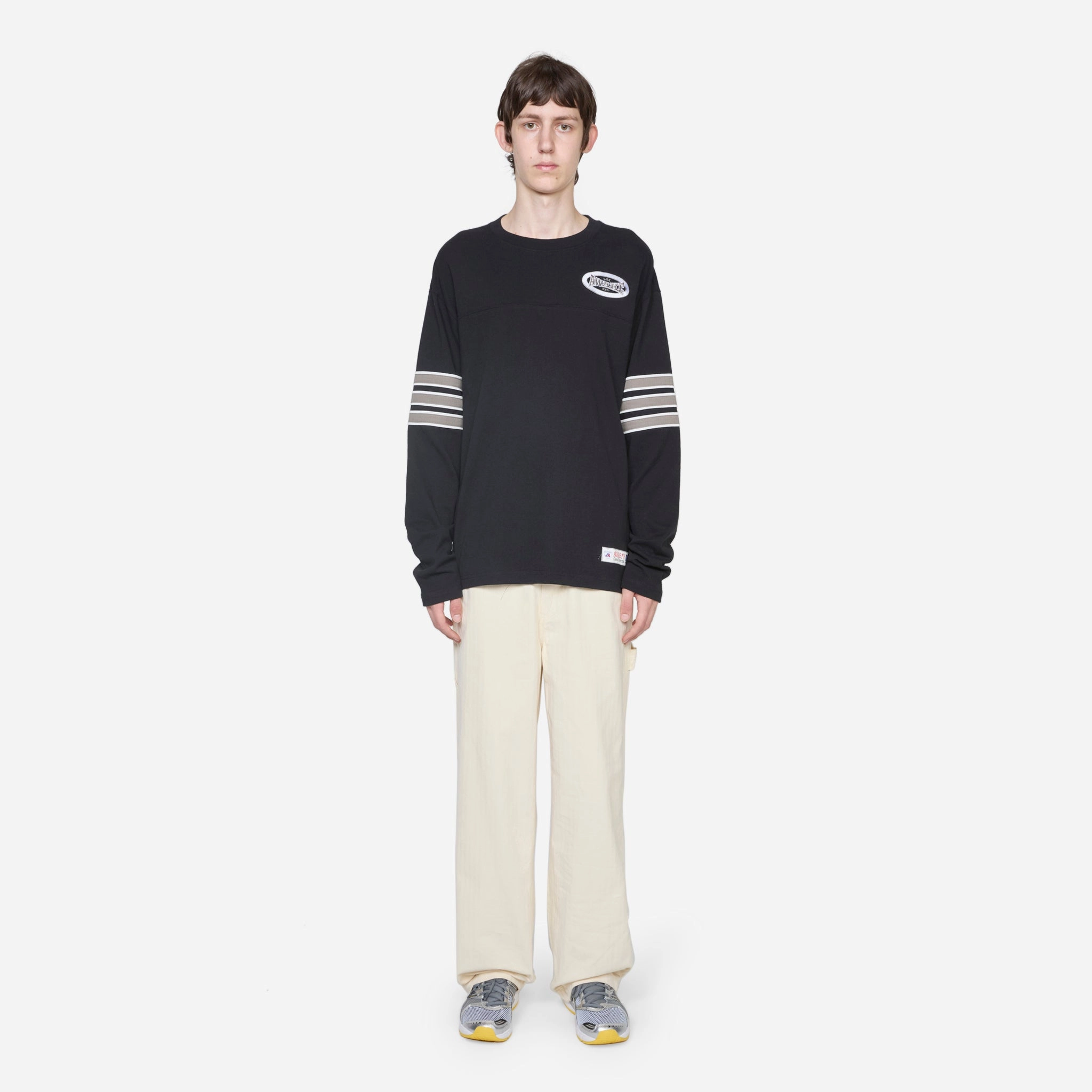 Longsleeve Varsity Jersey Black