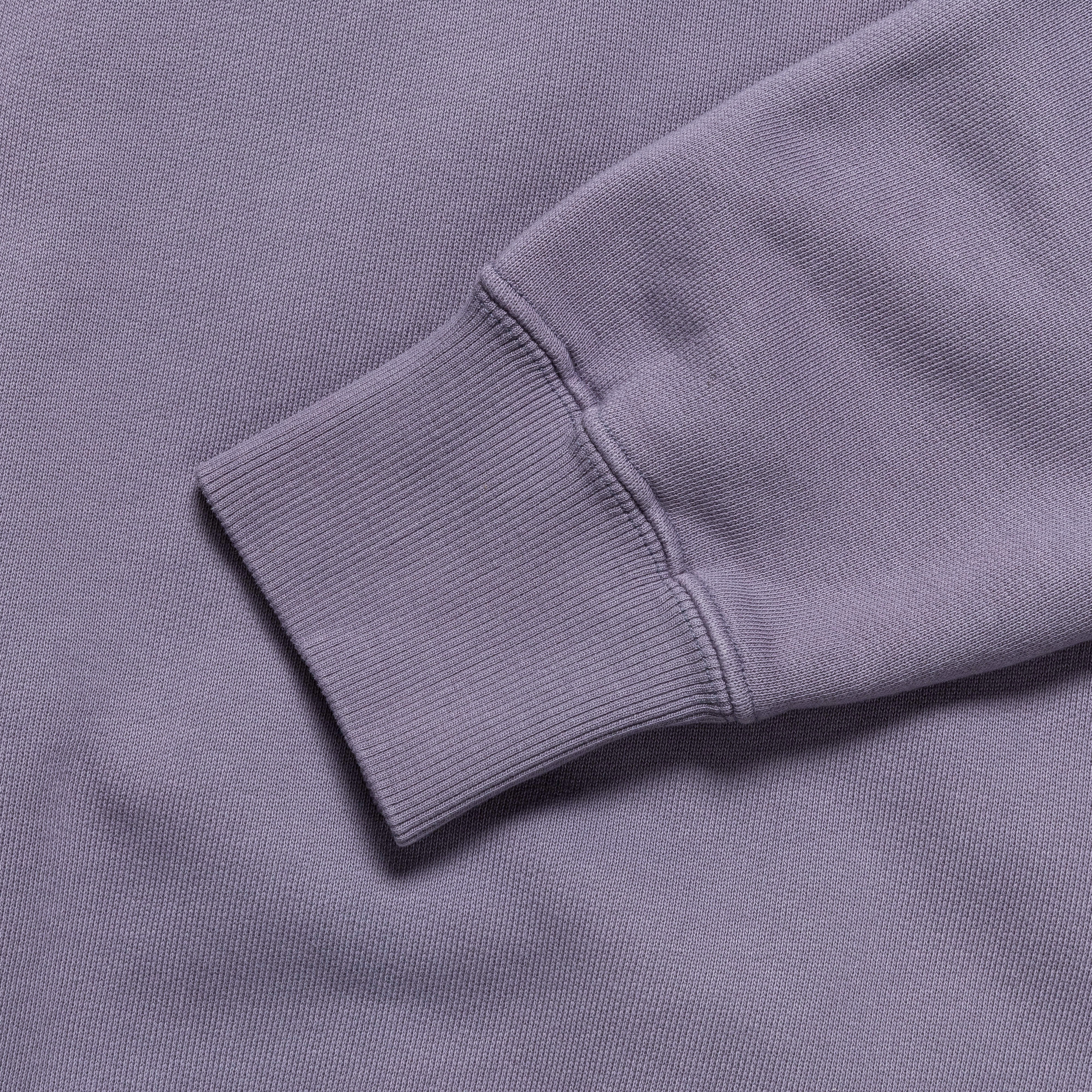 Marten Relaxed Organic Raglan Sweatshirt - Dusk Purple