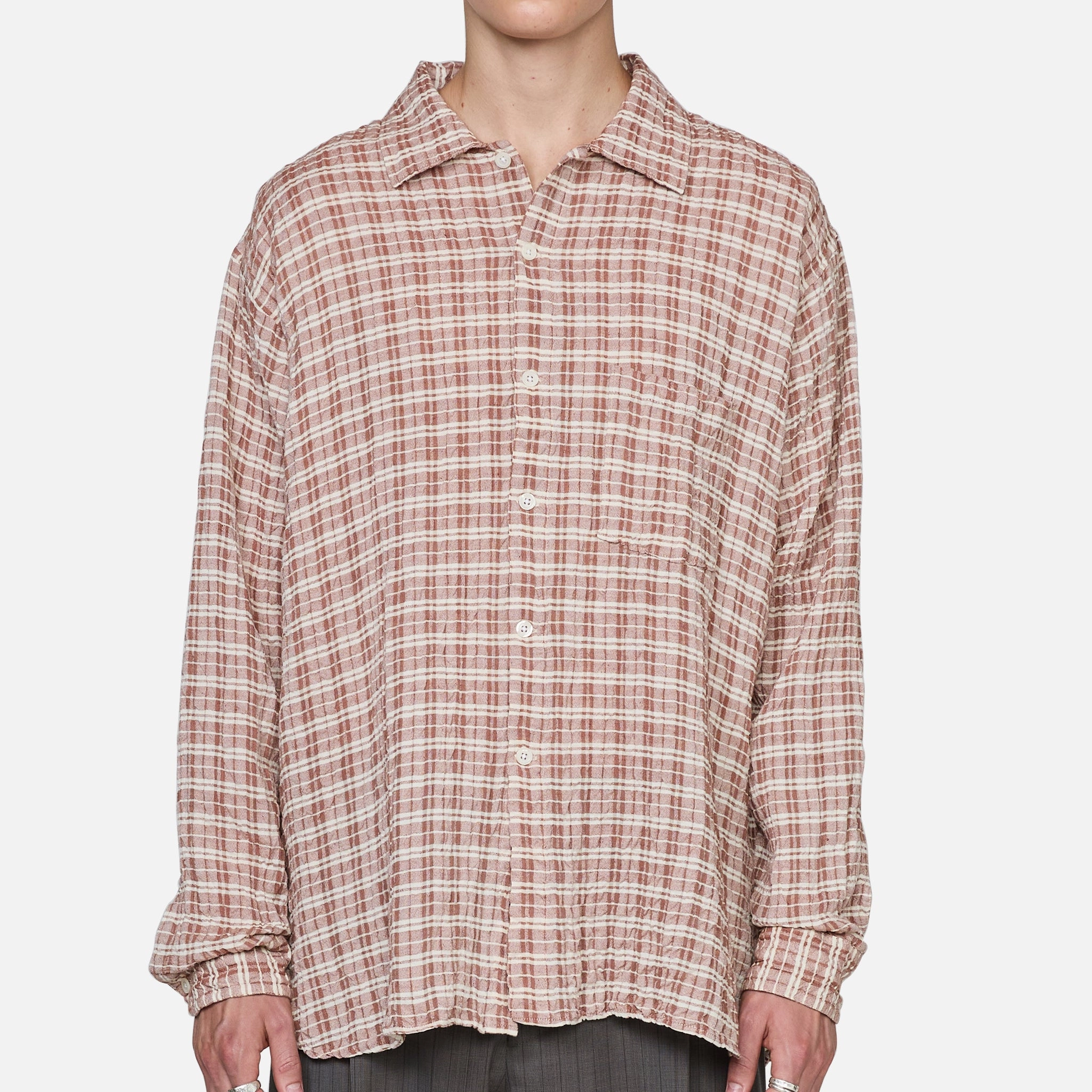 Mechanic Shirt Rusty Check