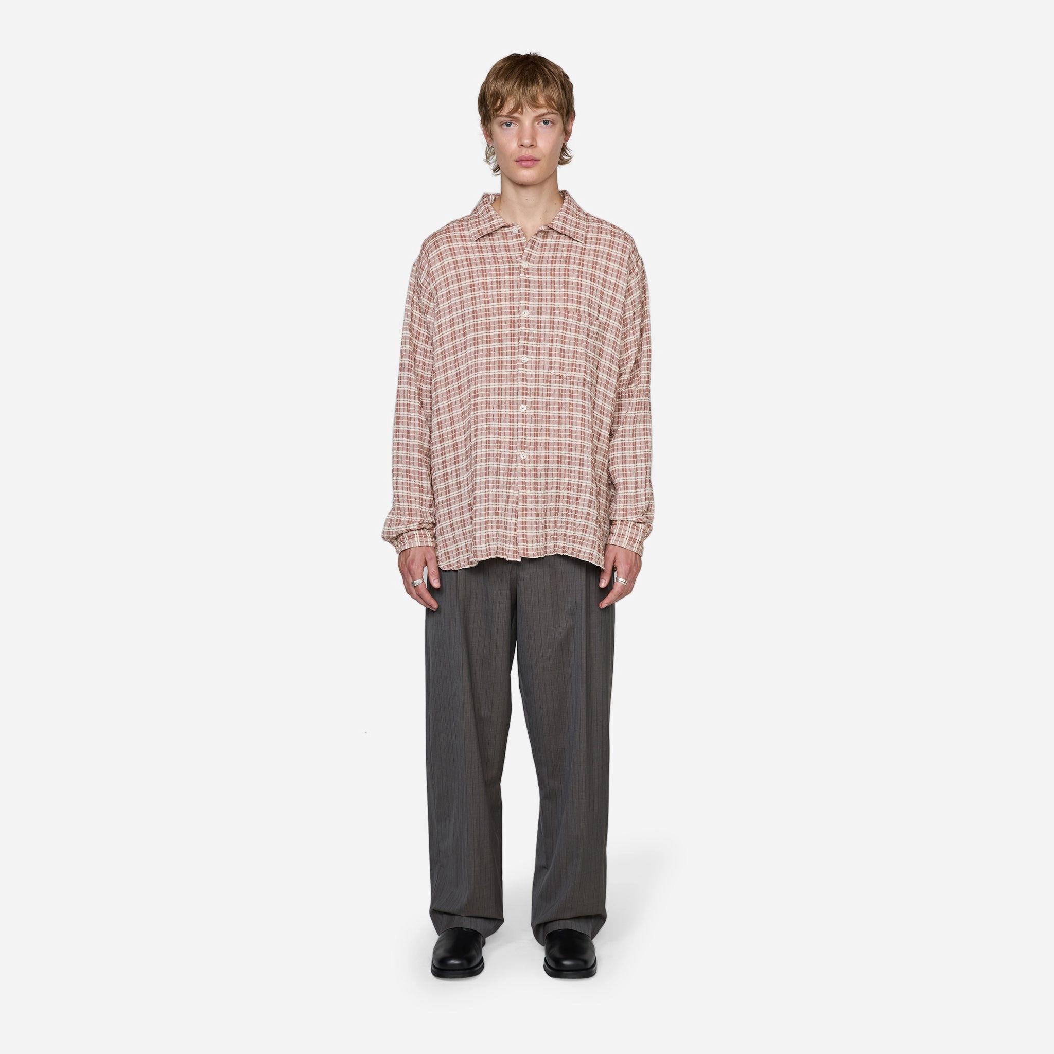 Mechanic Shirt Rusty Check