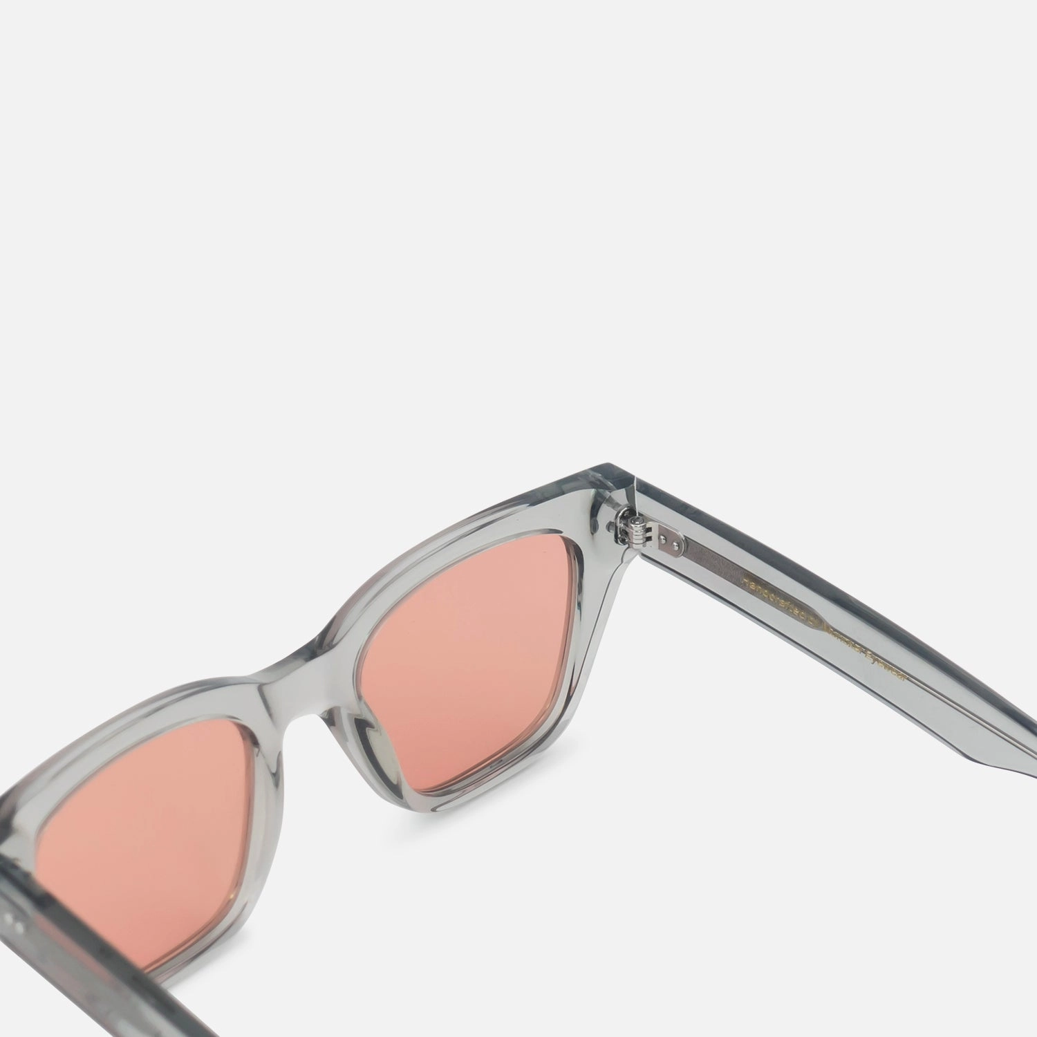 Memphis Grey | Orange Solid Lens