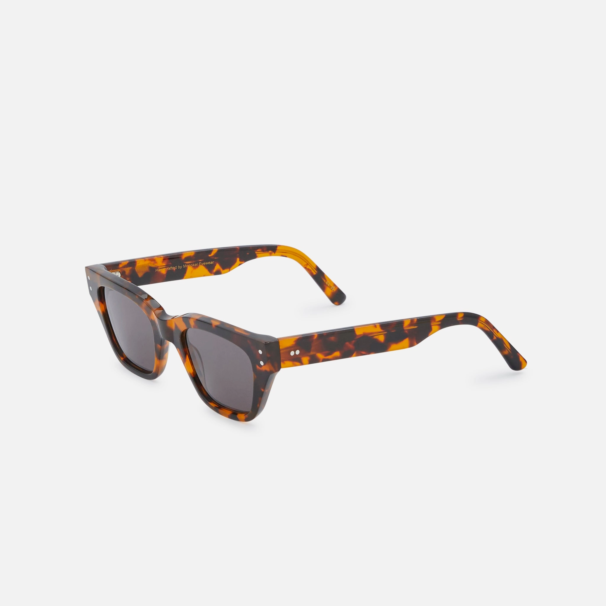 Memphis Havana | Grey Solid Lens